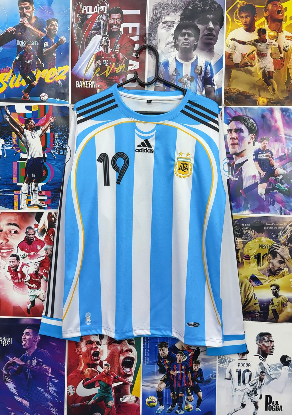 MESSI ARGENTINA 2006 HOME FULL SLEEVE KIT