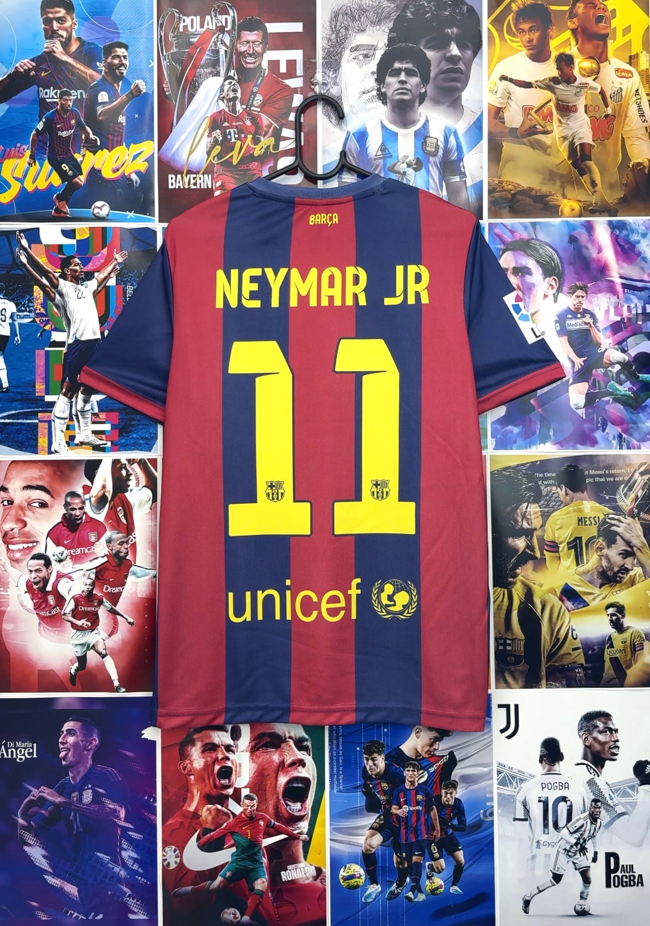 NEYMAR BARCA 14-15 HOME KIT