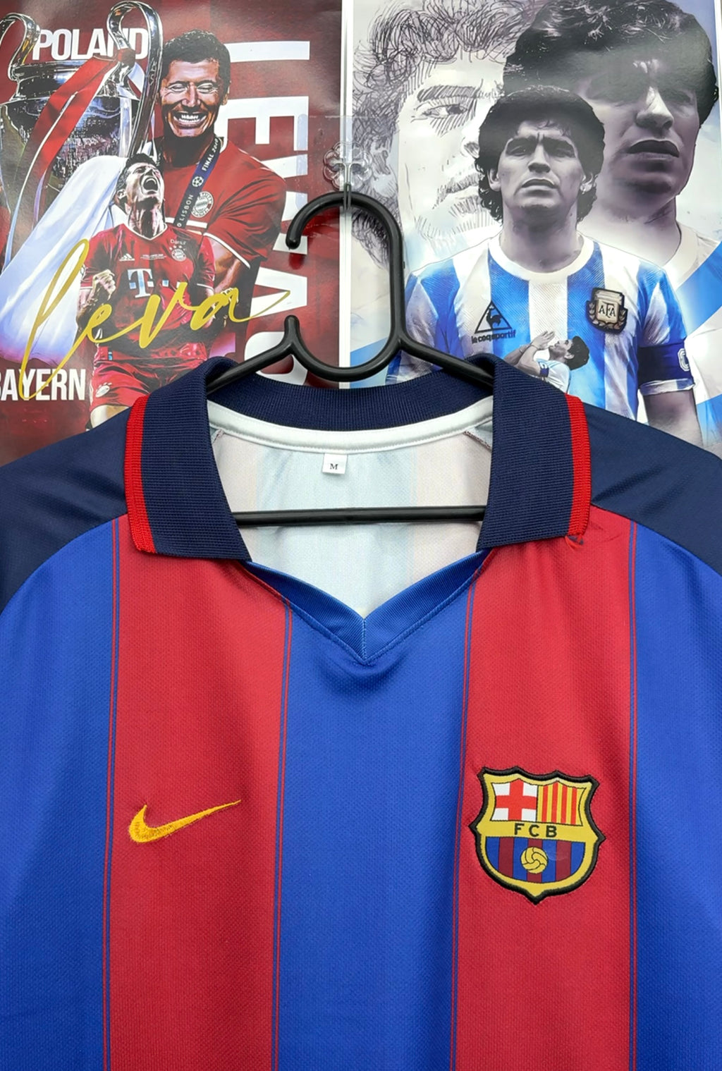 RONALDINHO BARCA 03-04 HOME KIT