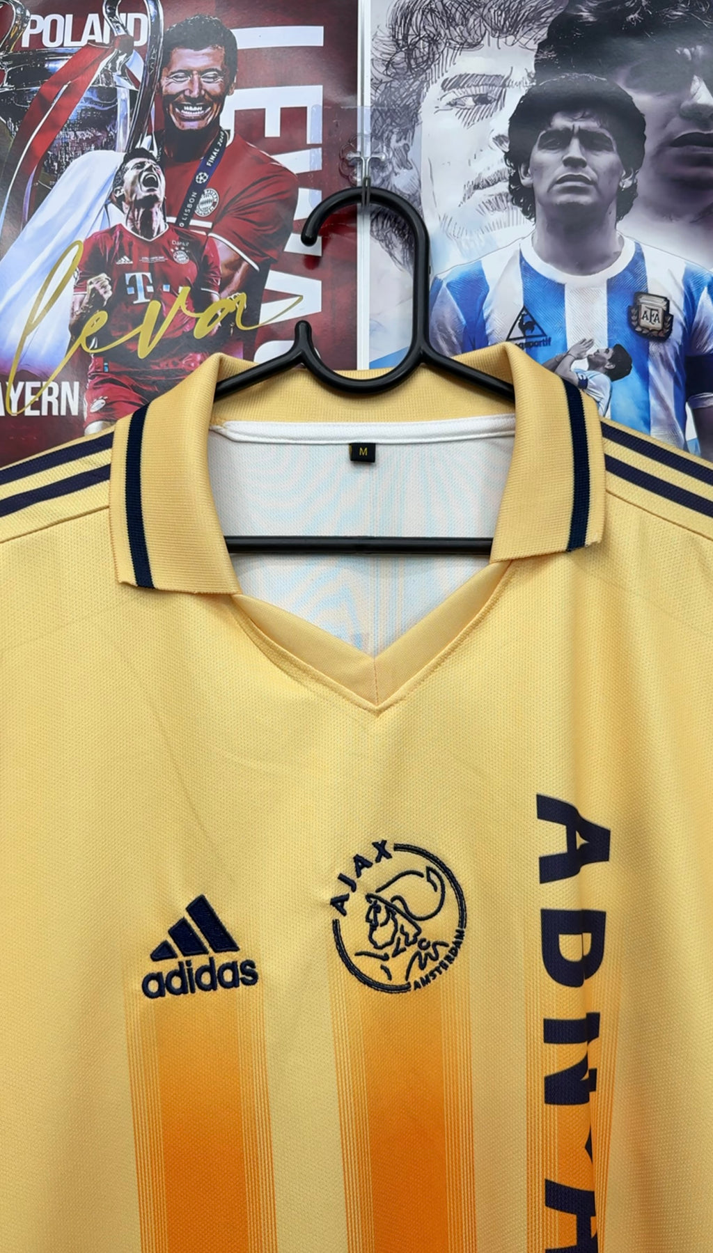 CRUYFF AJAX 04-05 AWAY OVERSIZED KIT