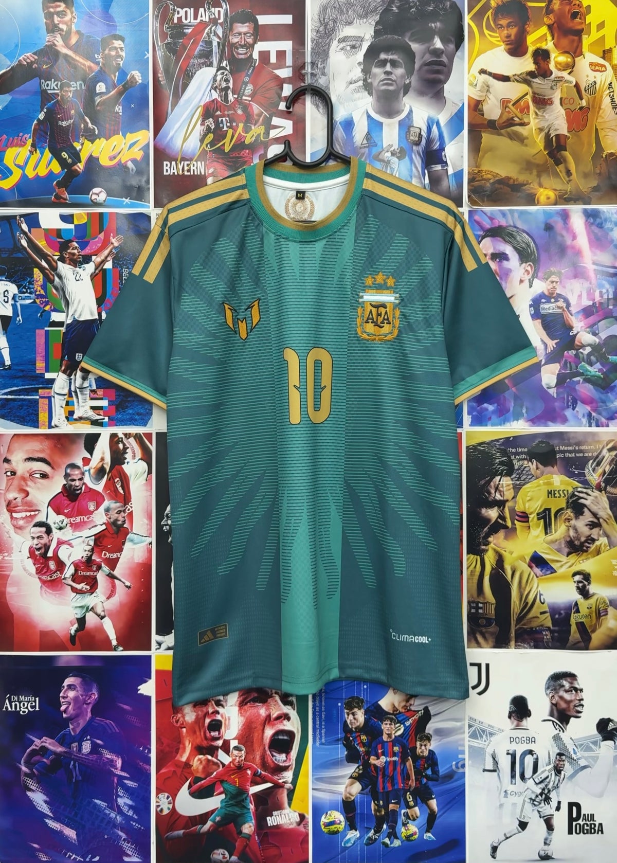 MESSI ARGENTINA FAREWELL GREEN KIT