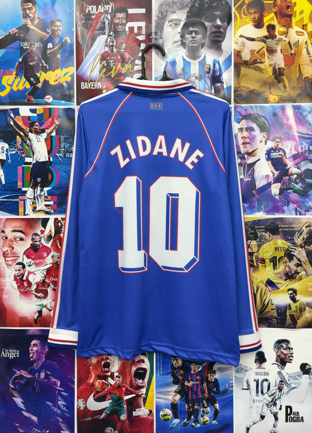 ZIDANE FRANCE 1998 HOME FULL SLEEVE KIT
