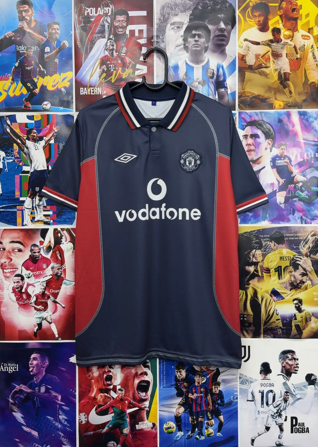 BECKHAM MAN UNITED 00-01 THIRD KIT