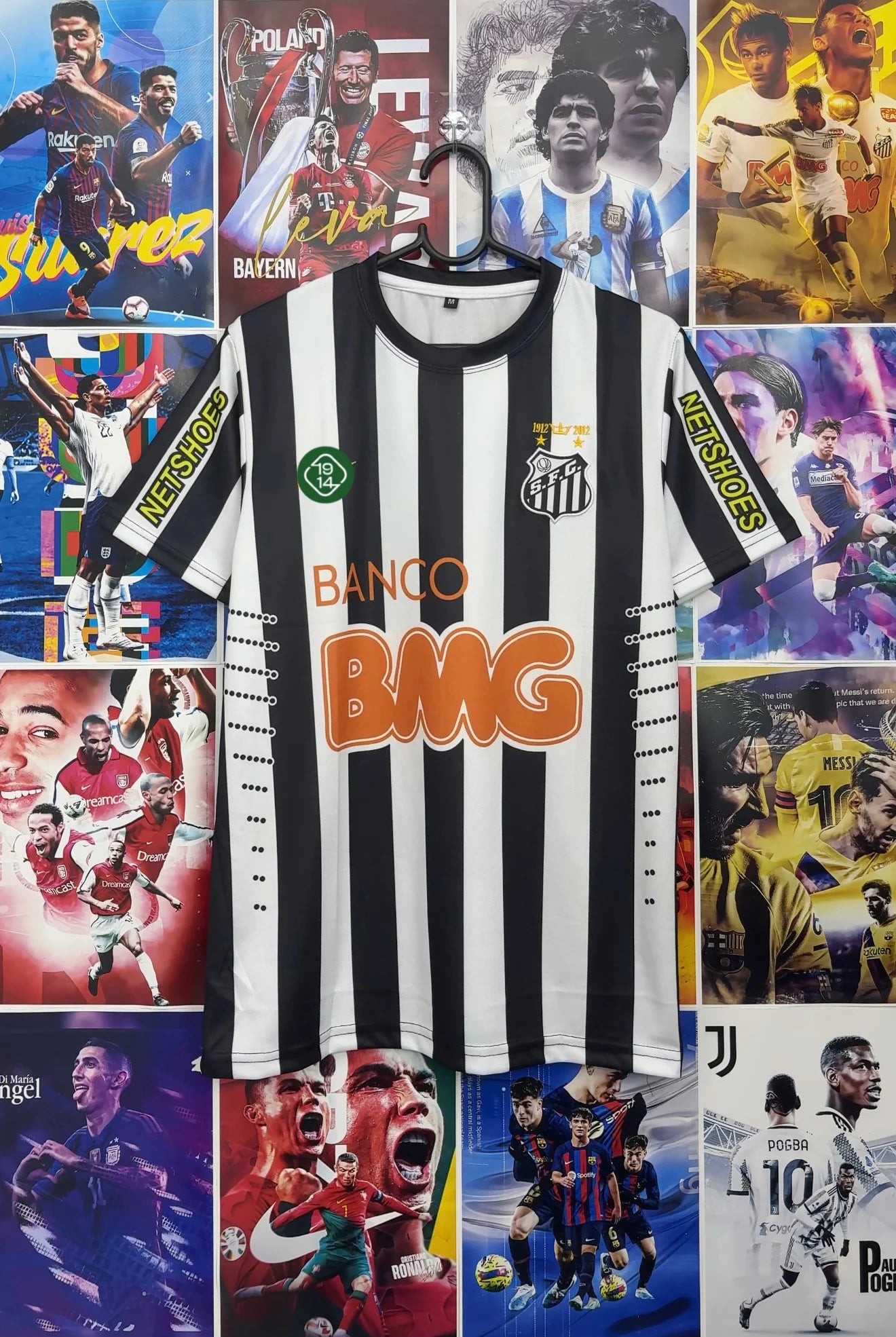 NEYMAR SANTOS 2012 AWAY FULL KIT