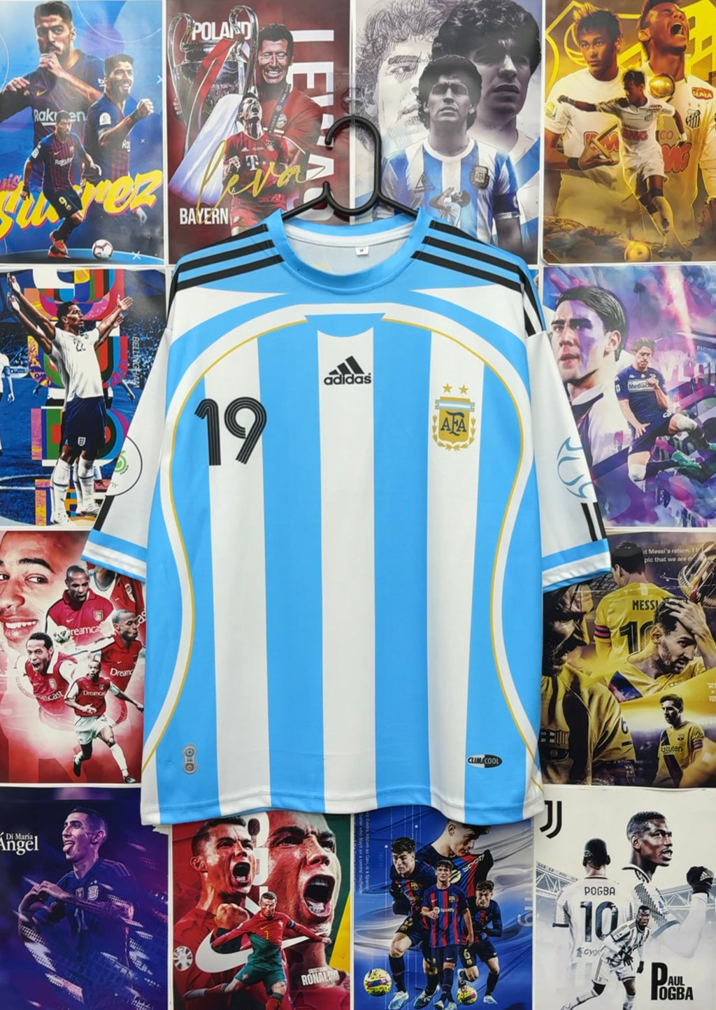 MESSI ARGENTINA 2006 HOME OVERSIZED KIT