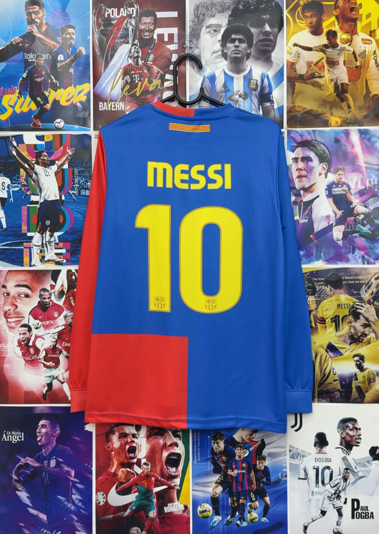 MESSI BARCA 08-09 HOME FULL SLEEVE KIT
