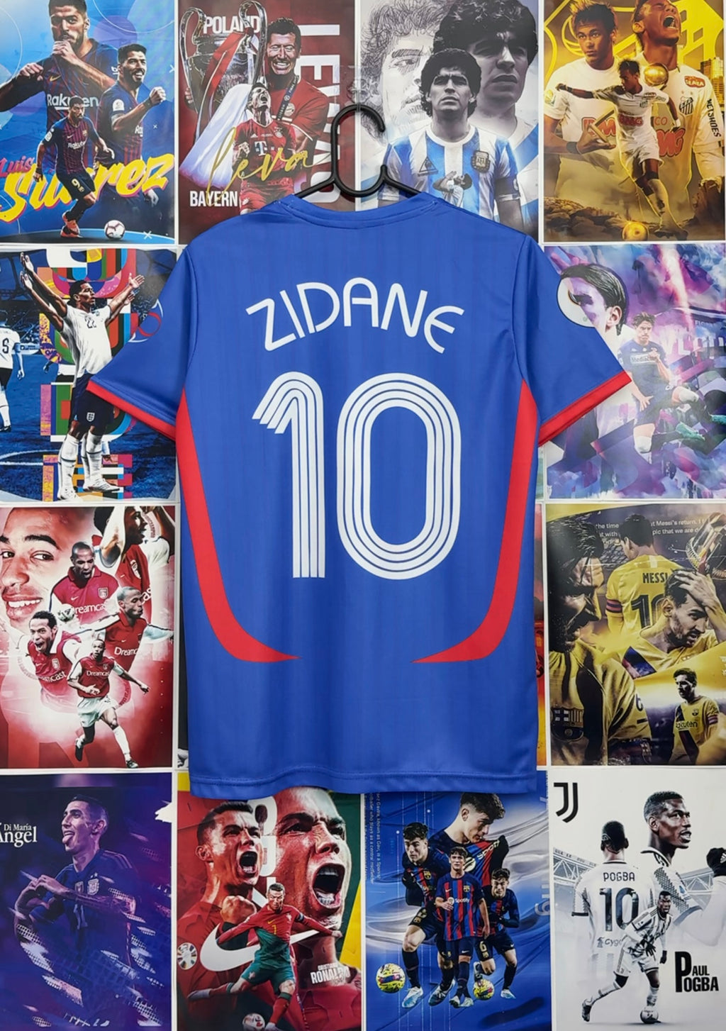 ZIDANE FRANCE 2006 HOME KIT