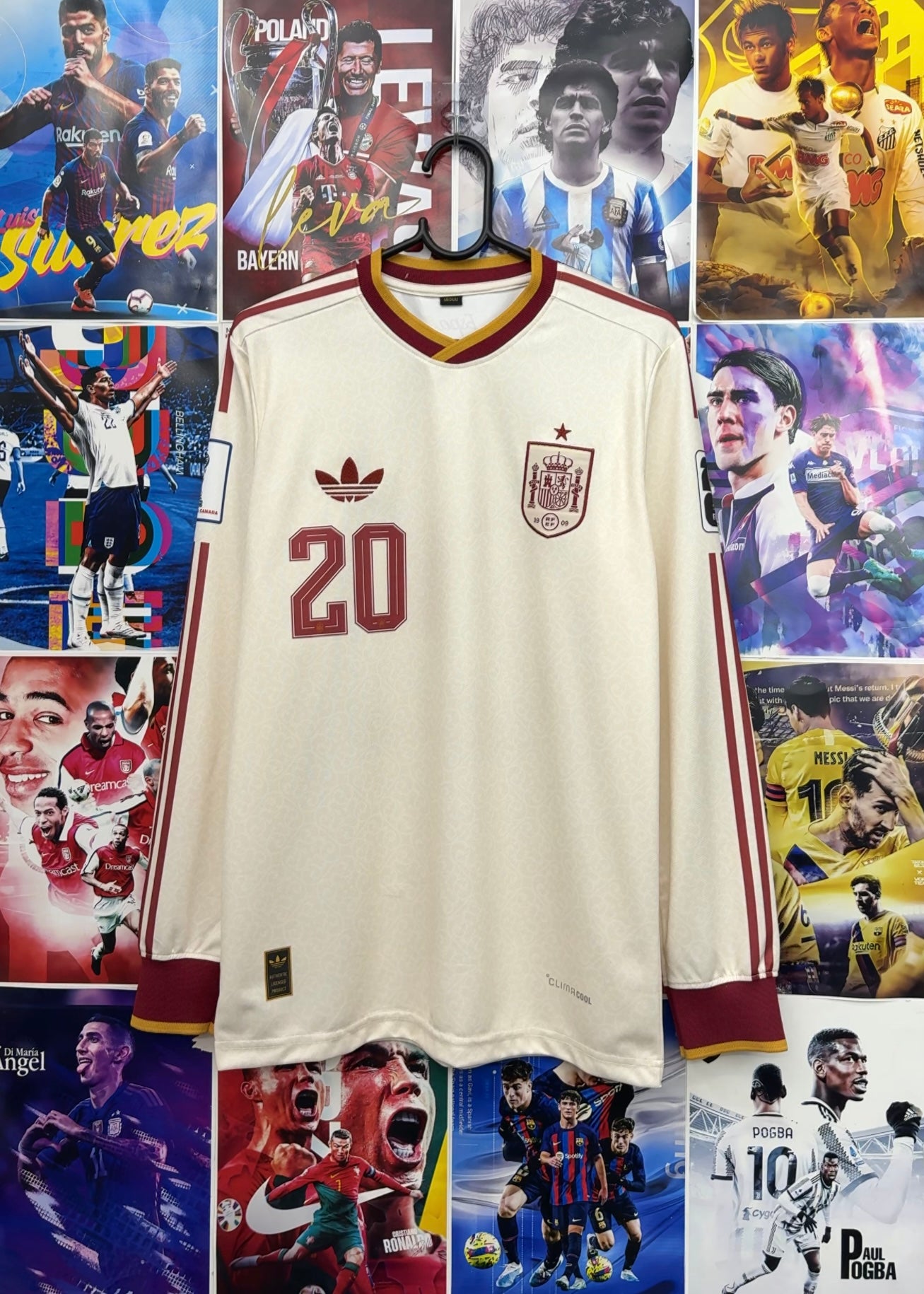 PEDRI SPAIN WORLD CUP AWAY FULL SLEEVE KIT