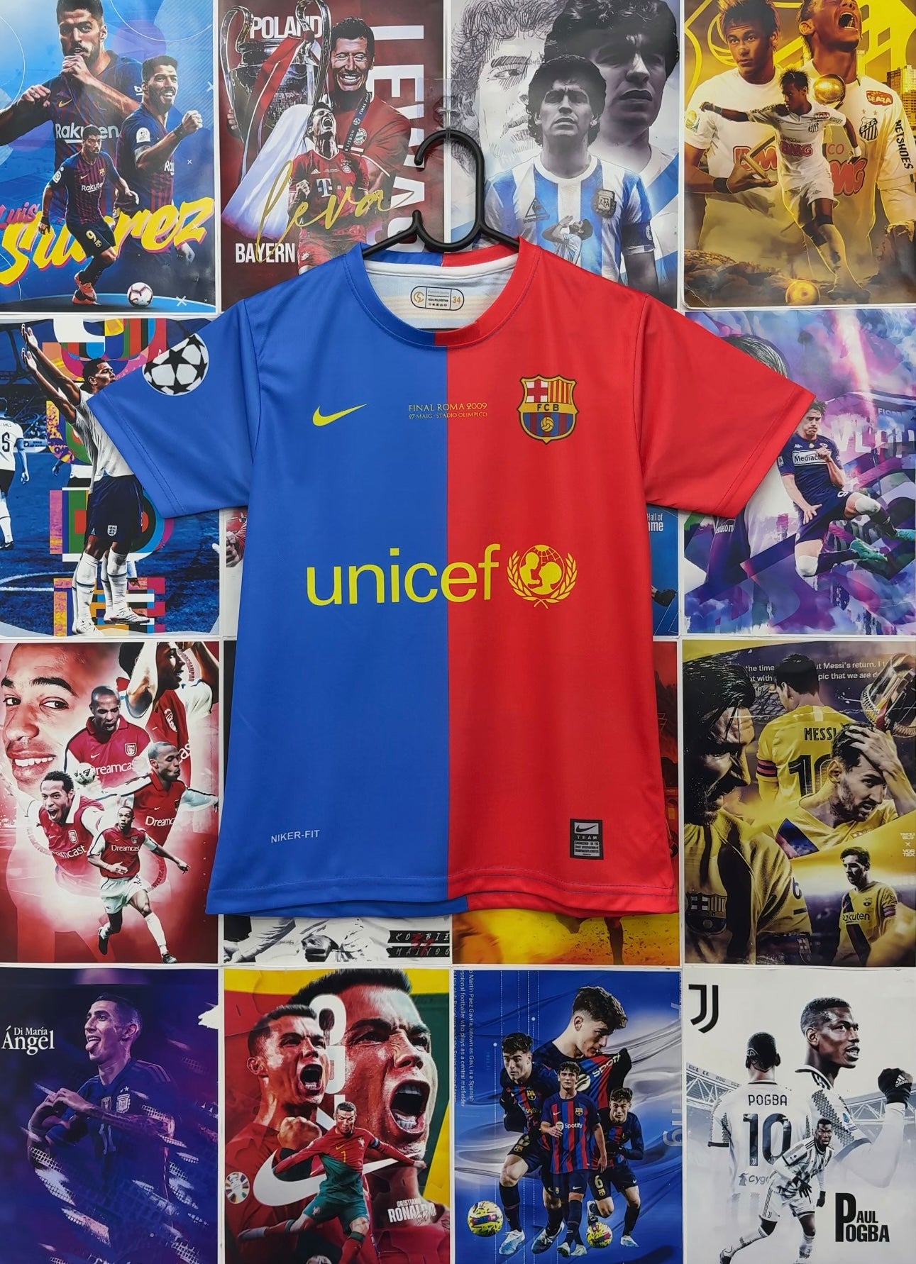 MESSI BARCA 08-09 HOME KIDS KIT
