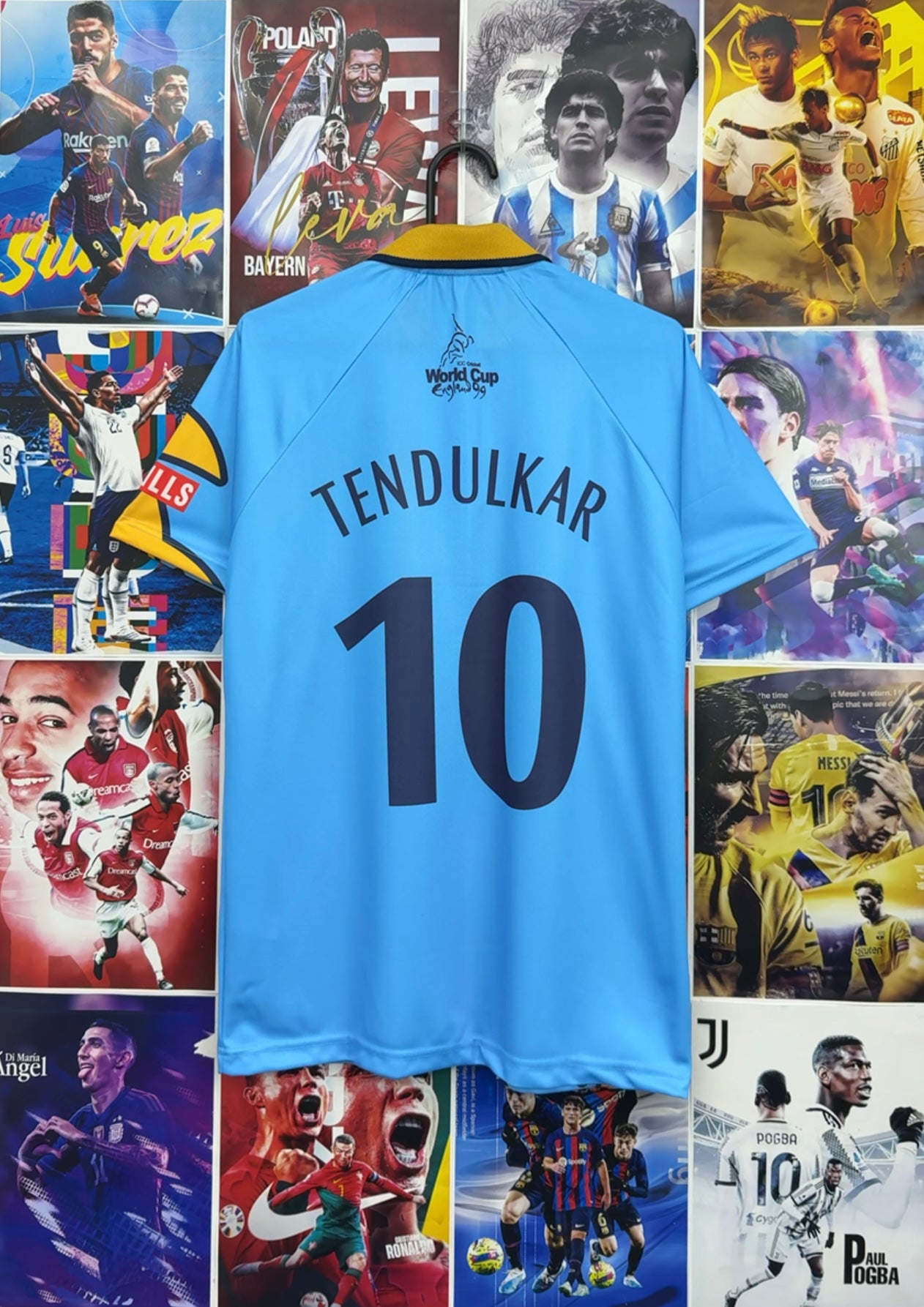 SACHIN TENDULKAR INDIA 1990 WORLD CUP KIT