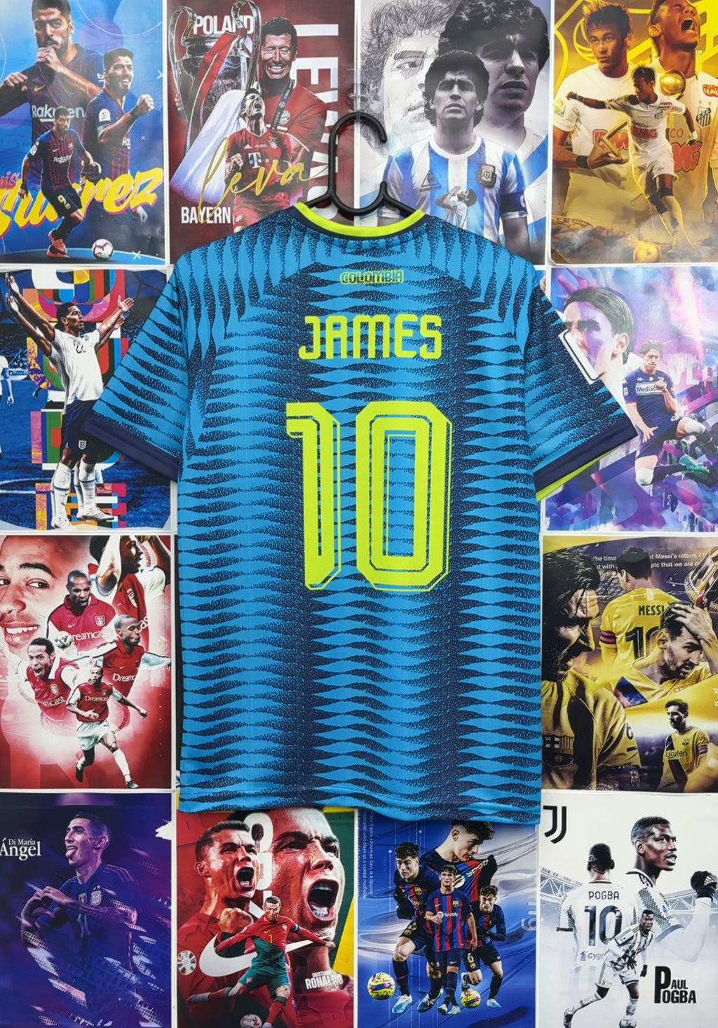 JAMES COLOMBIA 2026 WORLD CUP AWAY KIT