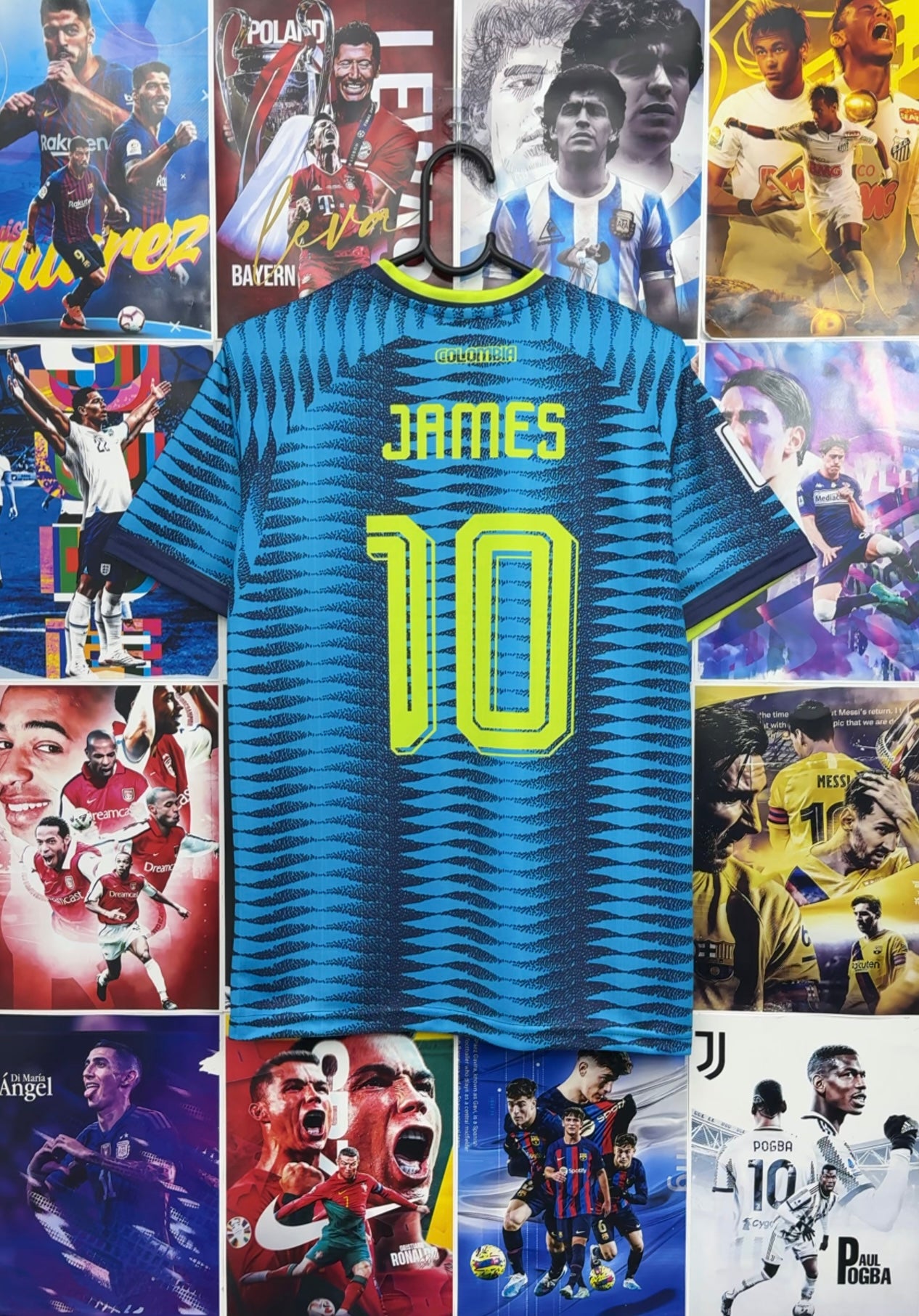 JAMES COLOMBIA 2026 WORLD CUP AWAY KIT