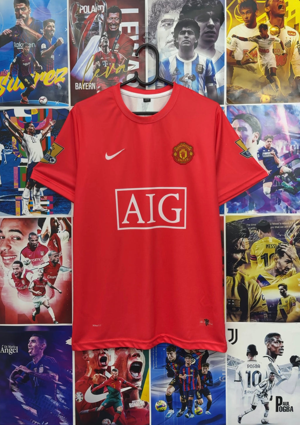 RONALDO MAN UNITED 07-08 HOME KIT