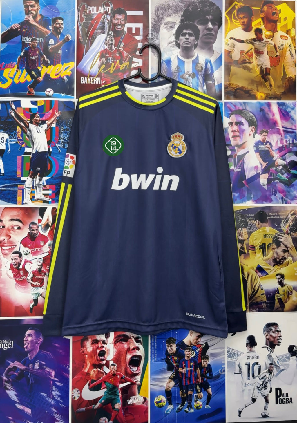 RONALDO REAL MADRID 12-13 AWAY FULL SLEEVE KIT