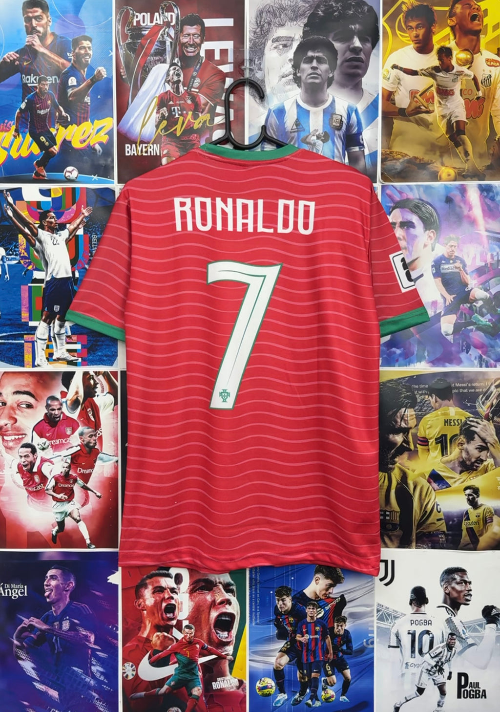 RONALDO PORTUGAL 2026 WORLD CUP HOME KIT (SUBLI)