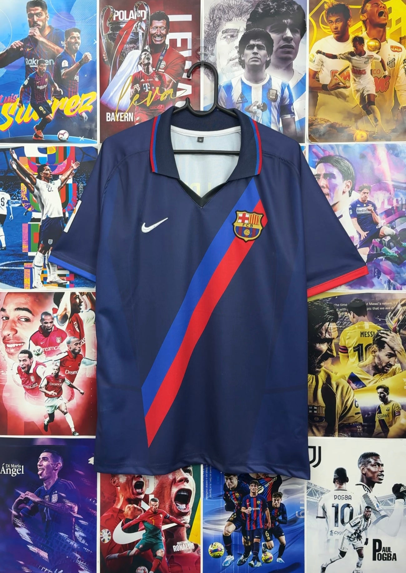 RONALDINHO BARCA 02-03 AWAY KIT