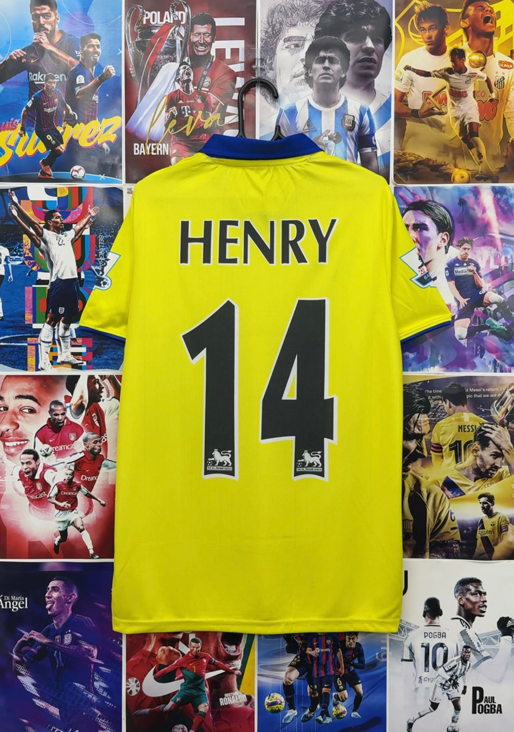 HENRY ARSENAL 03-04 AWAY KIT