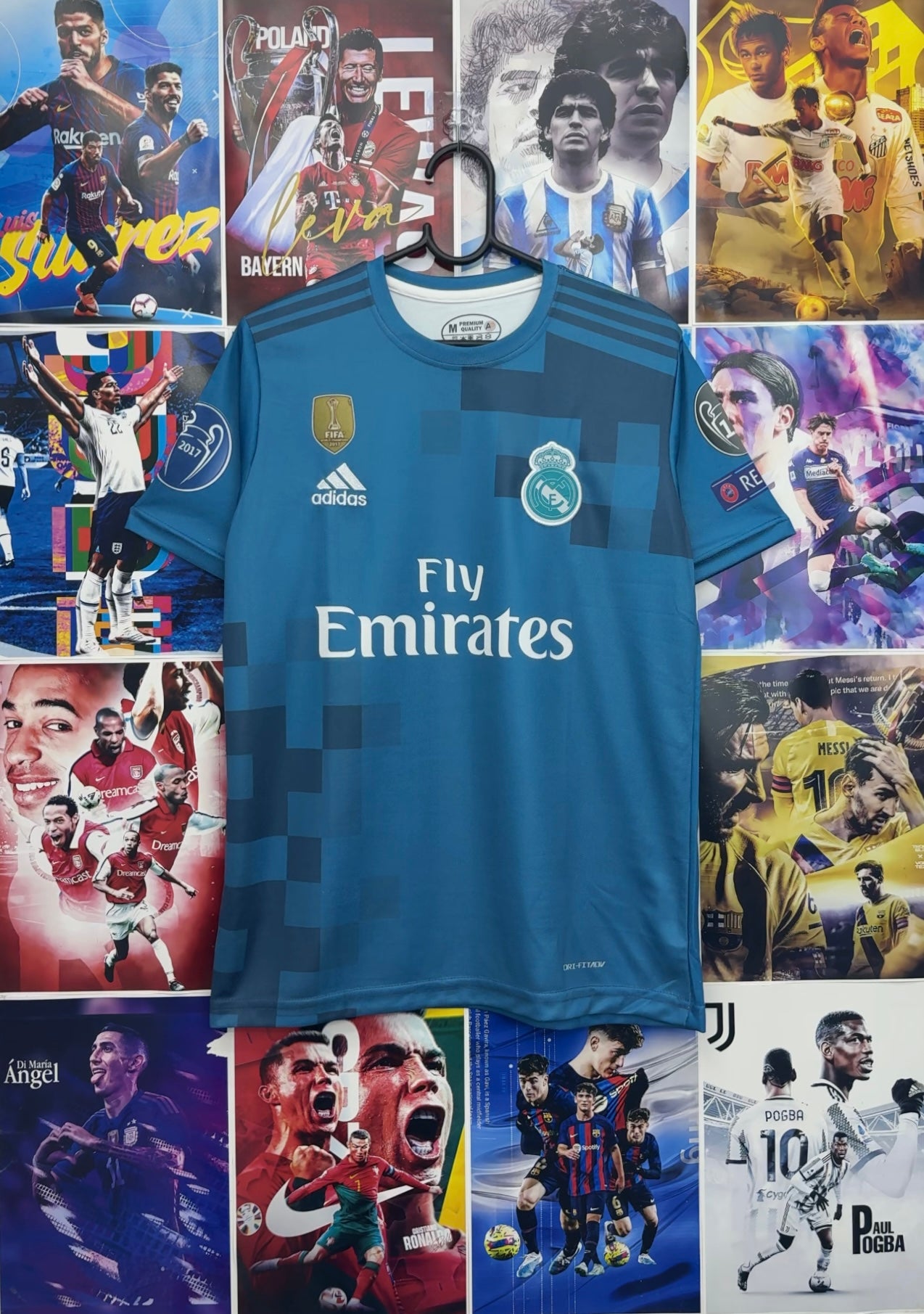 RONALDO REAL MADRID 17-18 THIRD KIT