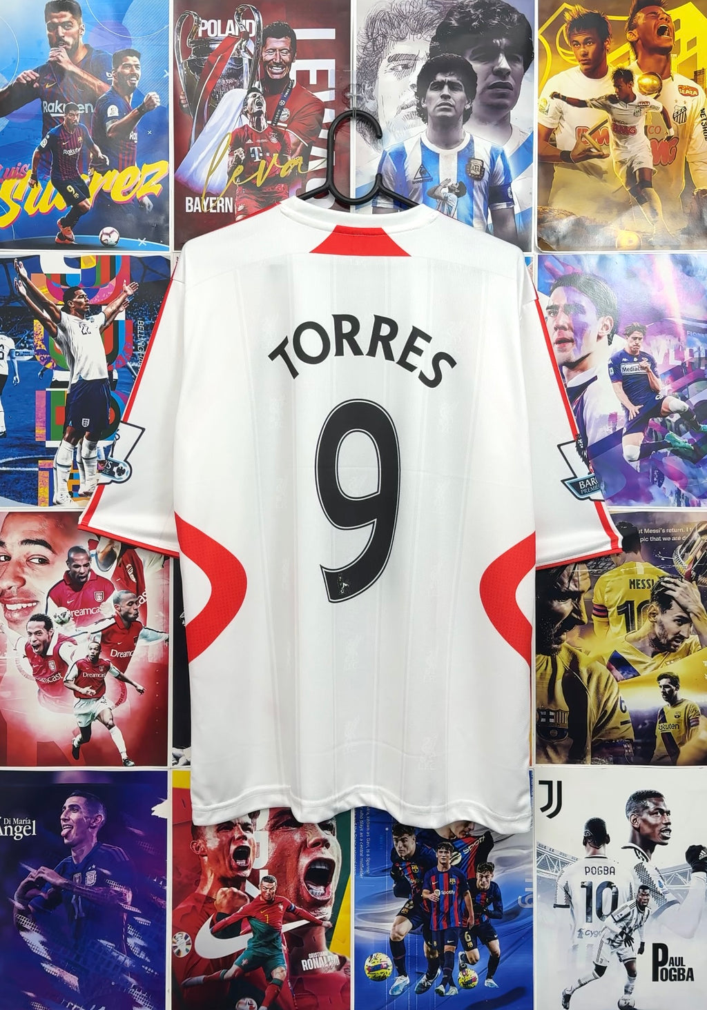 TORRES LIVERPOOL 07-08 AWAY OVERSIZED KIT