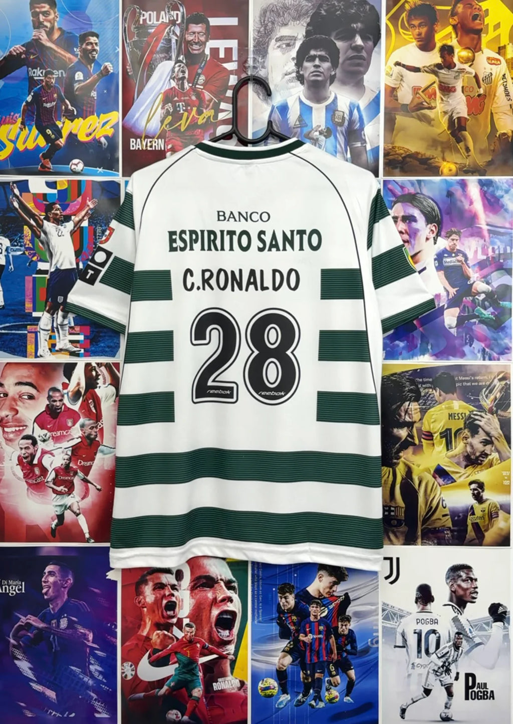 RONALDO SPORTING 02-03 HOME FULL KIT