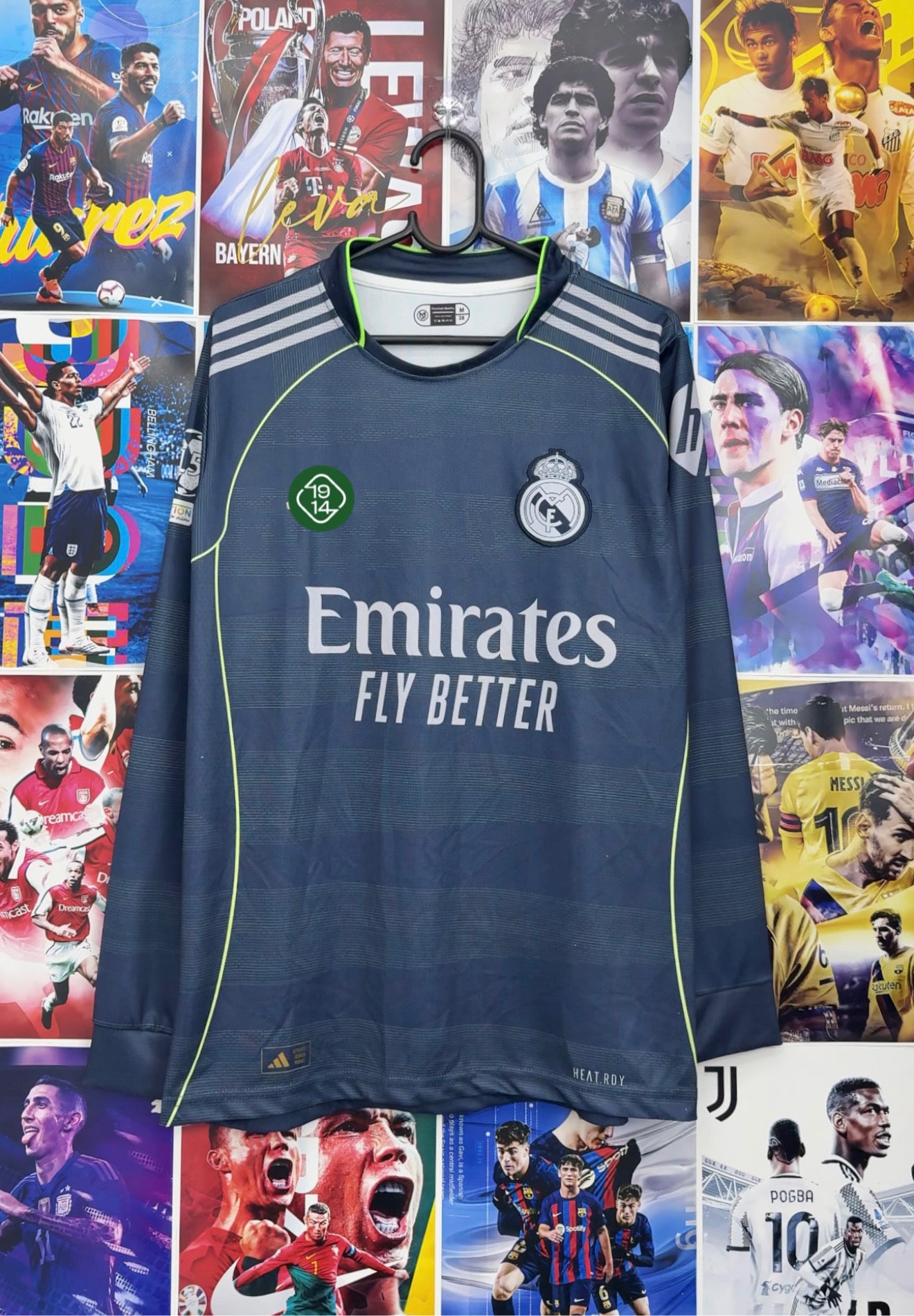 REAL MADRID 25-26 AWAY FULL SLEEVE KIT