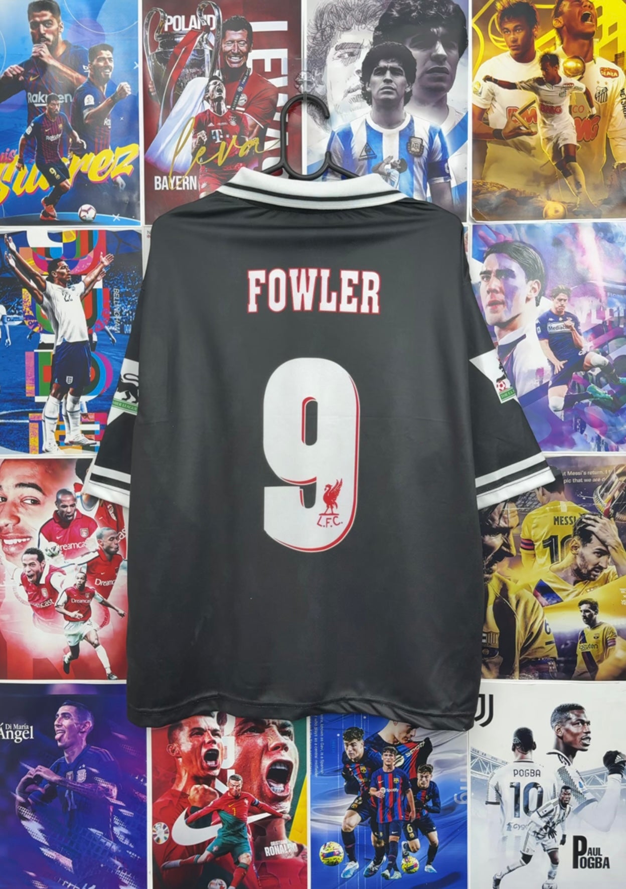 FOWLER LIVERPOOL 96-97 AWAY OVERSIZED KIT