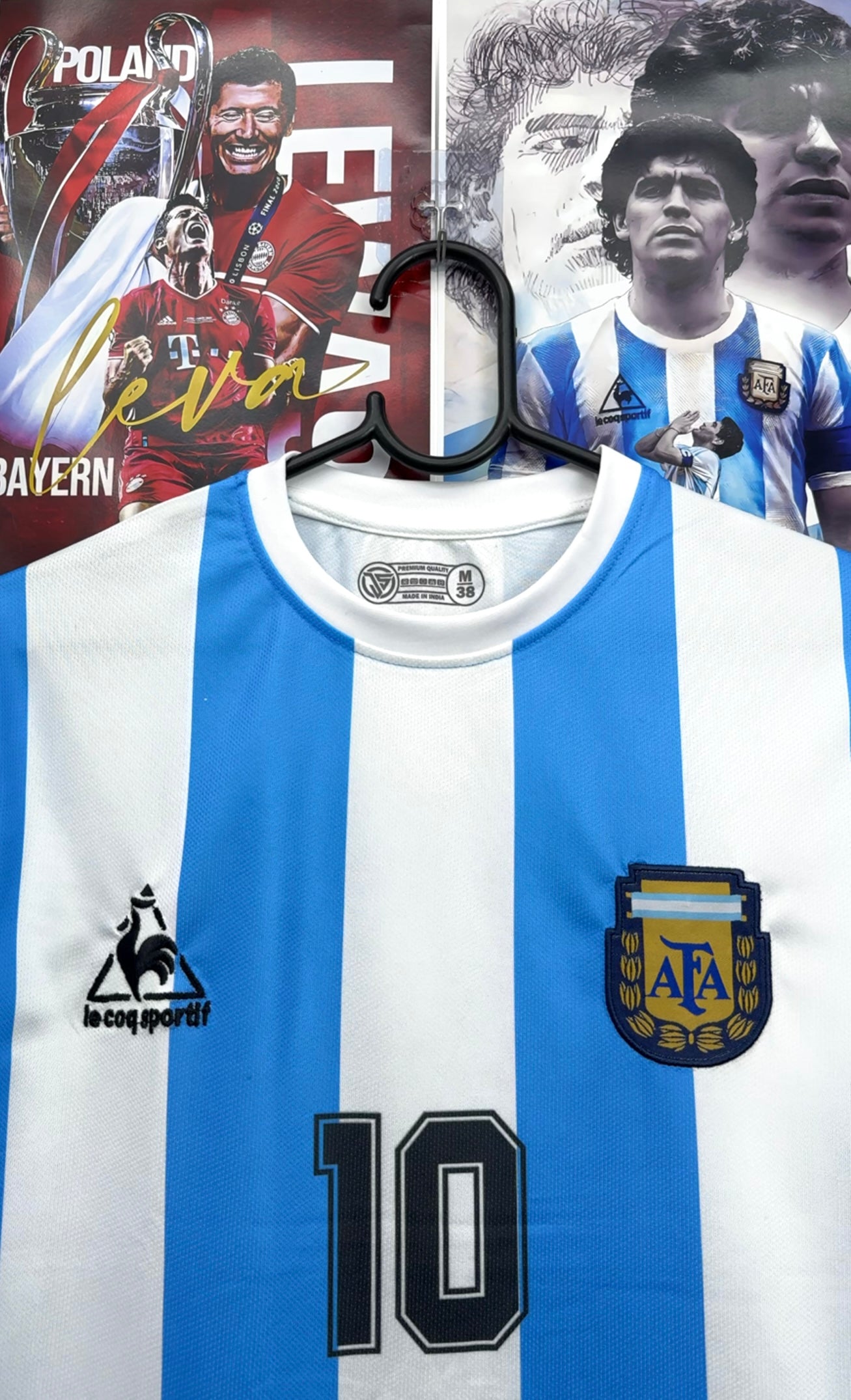 MARADONA ARGENTINA 1986 HOME KIT