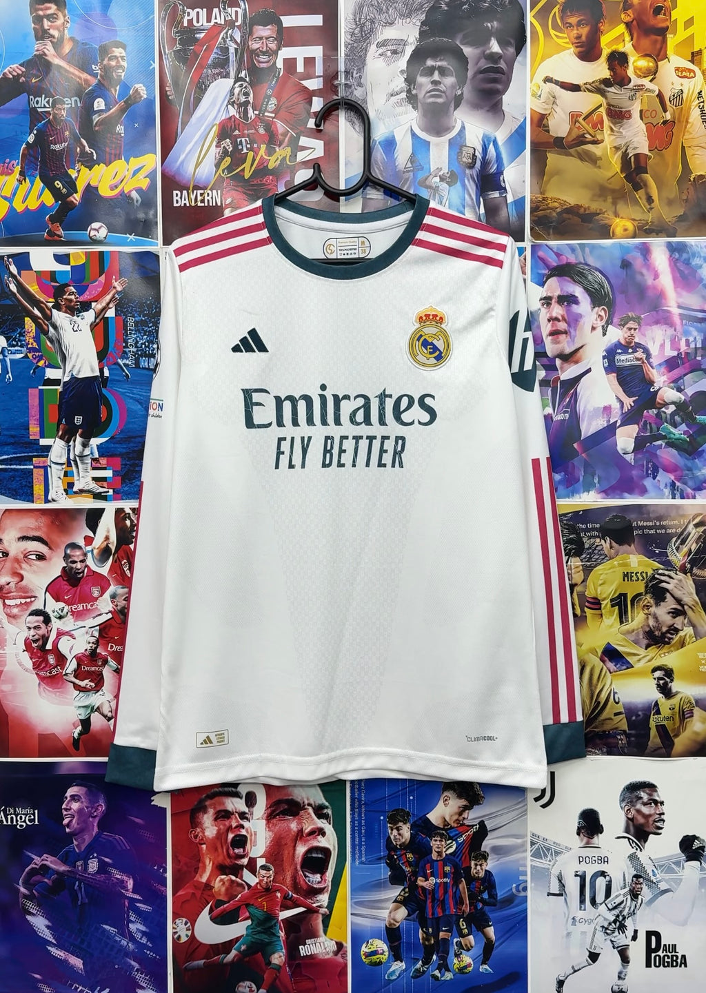 REAL MADRID 26-27 HOME FULL SLEEVE KIT (NO NAME)
