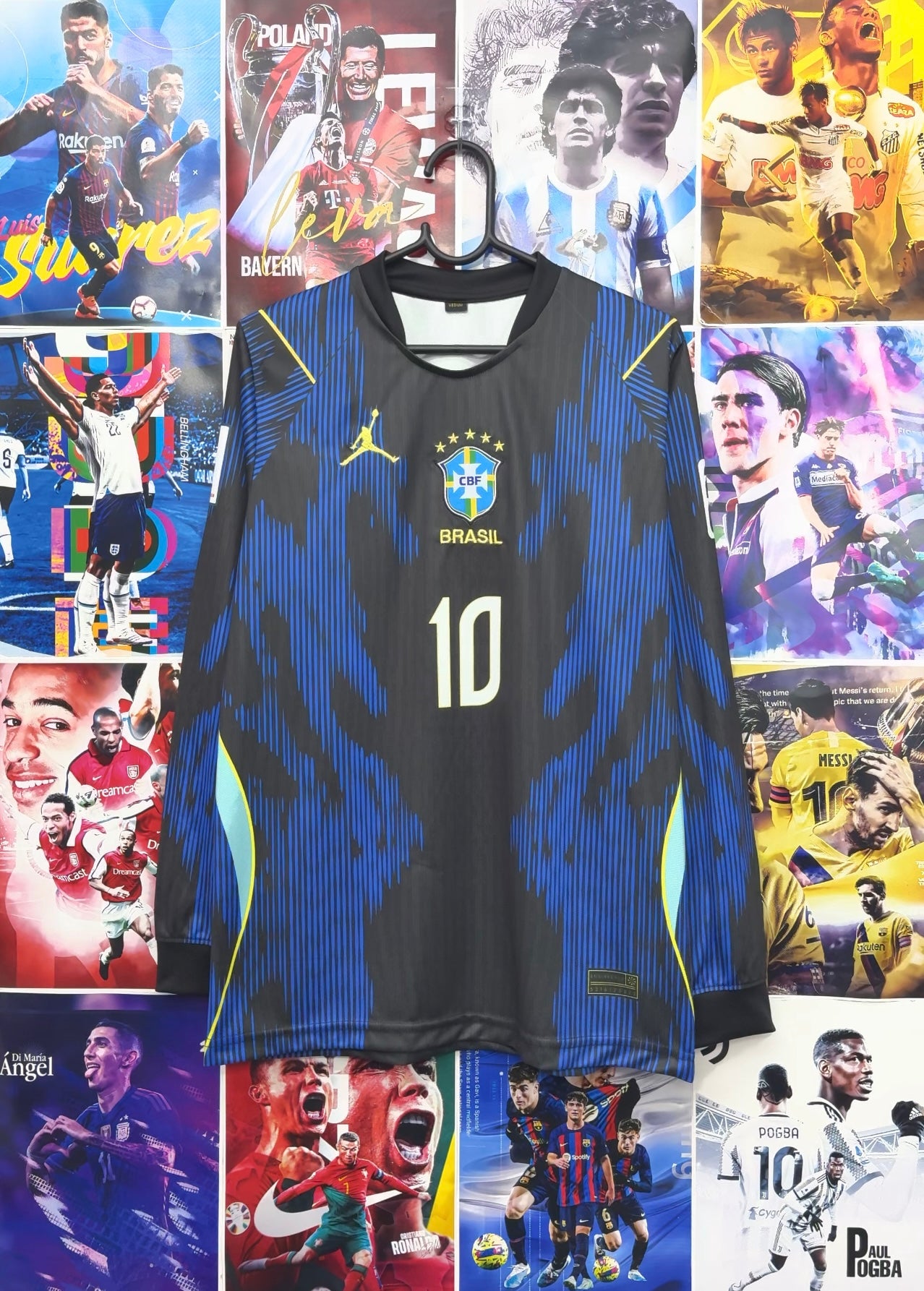 NEYMAR BRAZIL 2026 WORLD CUP AWAY FULL SLEEVE KIT