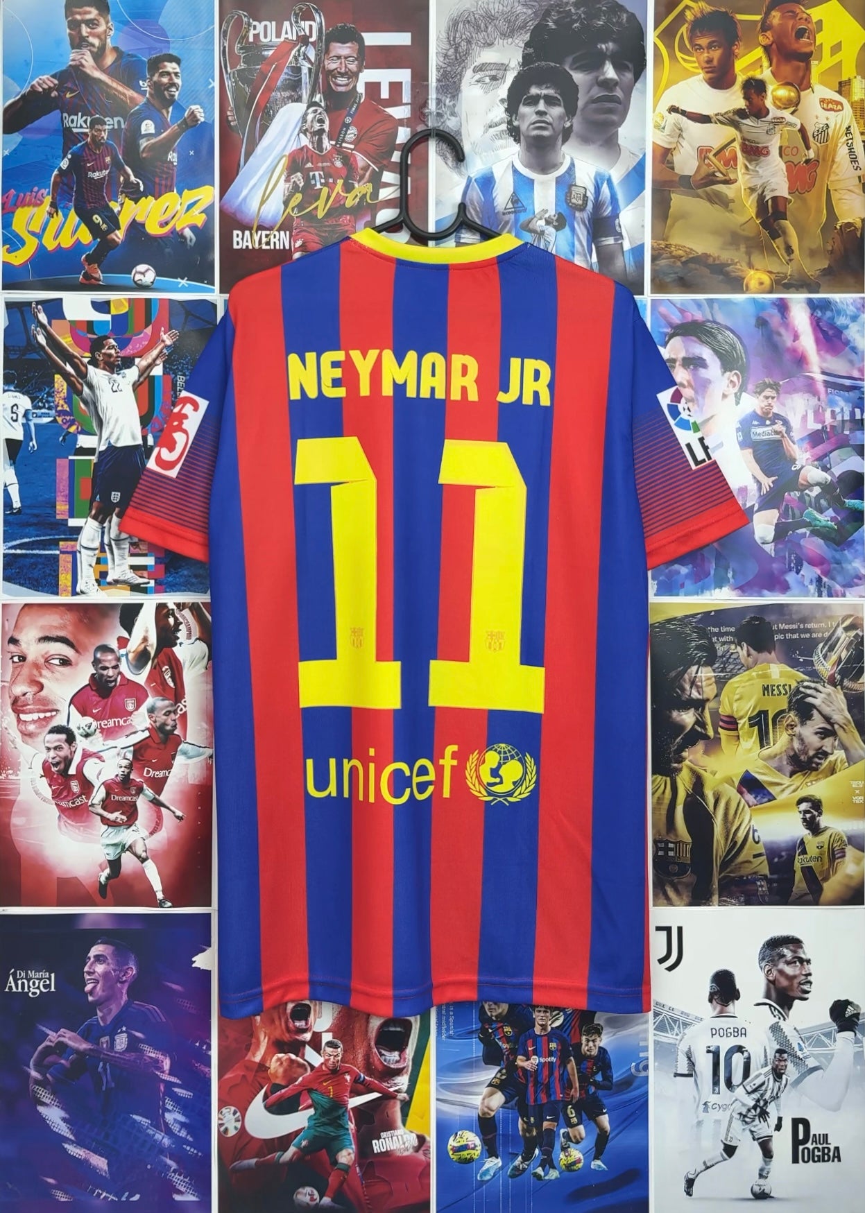 NEYMAR BARCA 13-14 HOME KIT