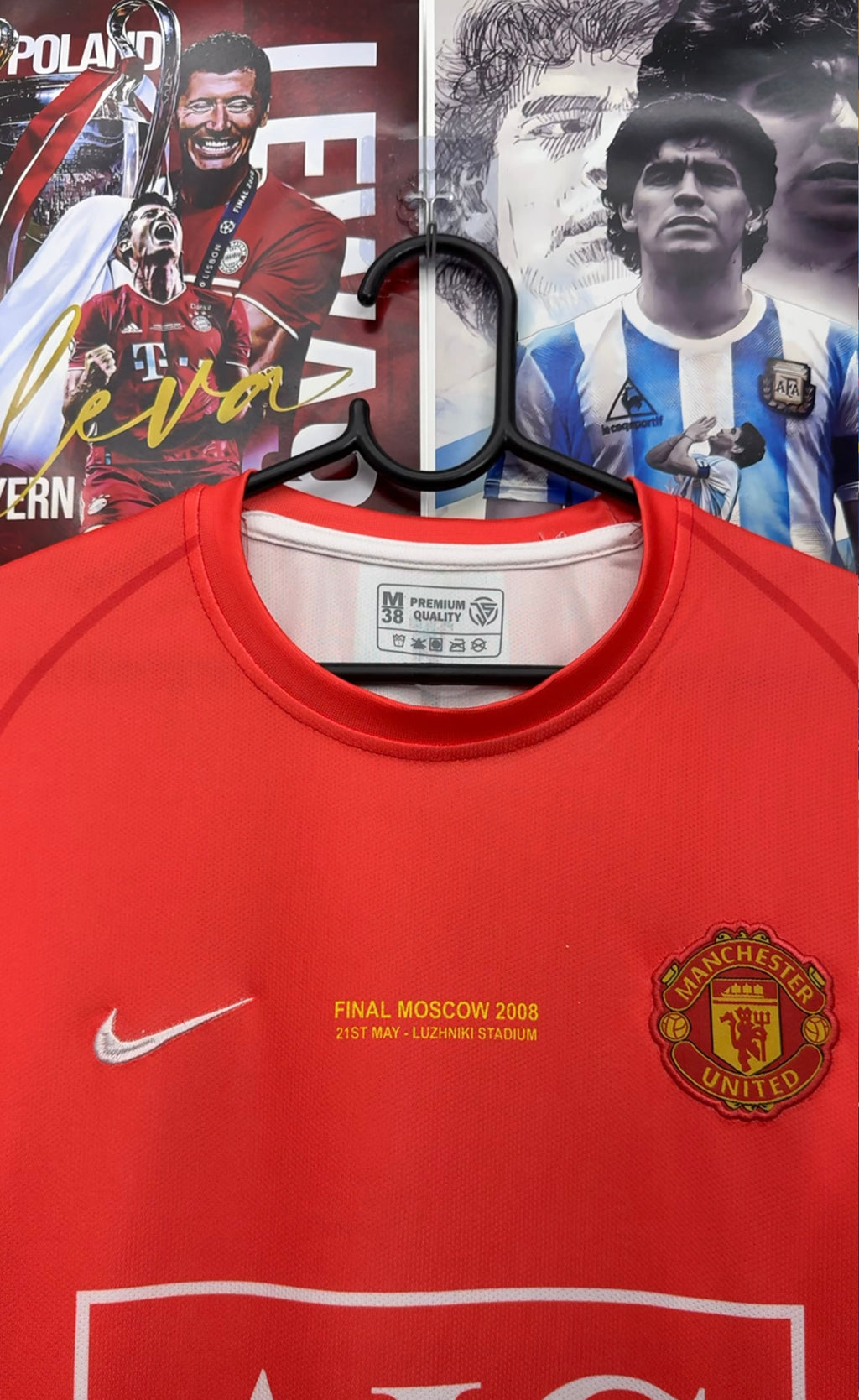 RONALDO MAN UNITED 07-08 HOME FULL SLEEVE