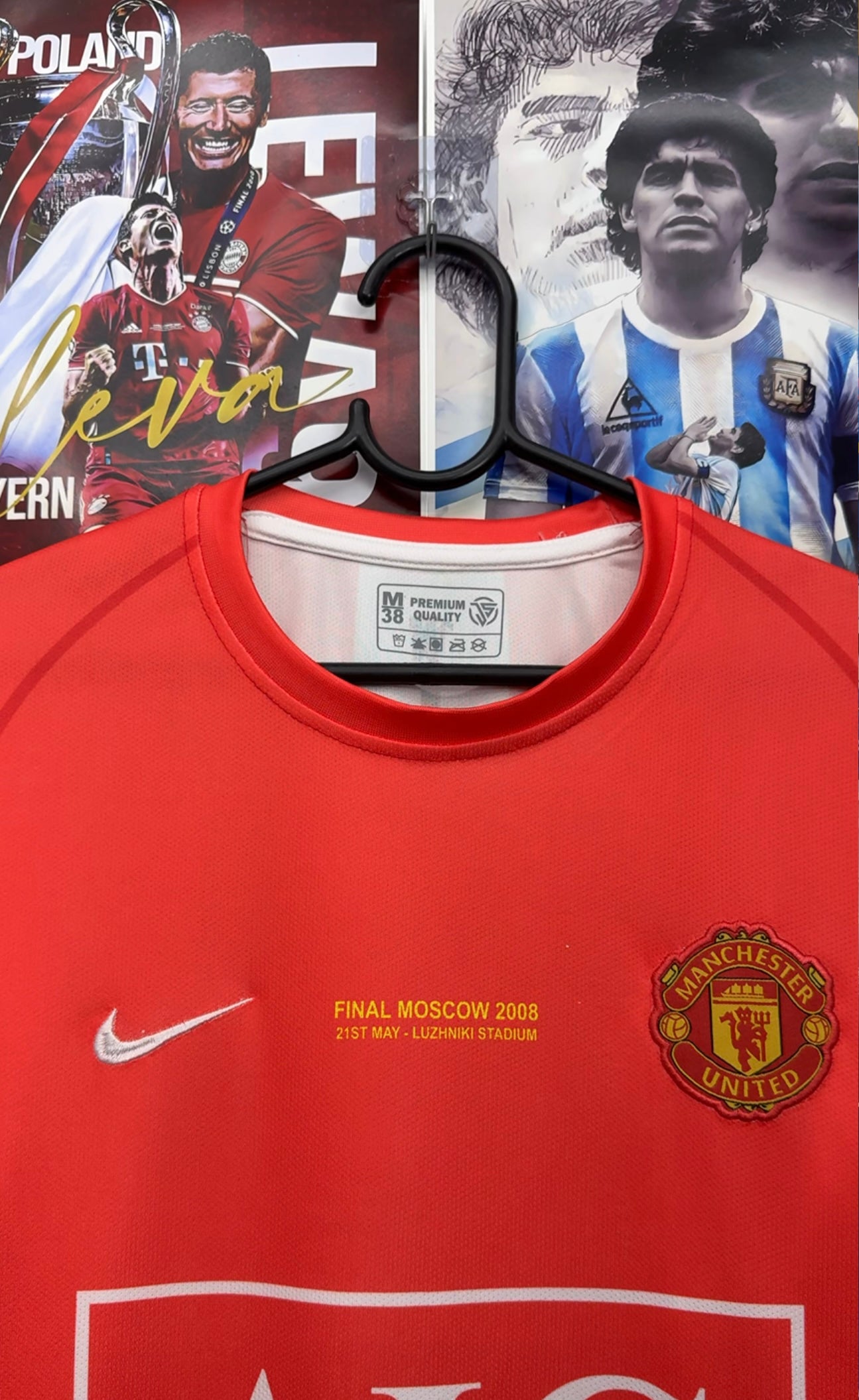 RONALDO MAN UNITED 07-08 HOME FULL SLEEVE