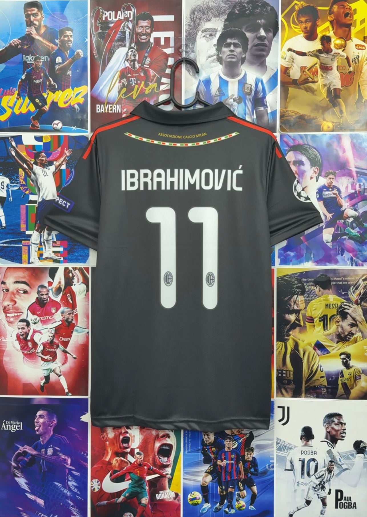 IBRAHIMOVIC MILAN 11-12 THIRD KIT