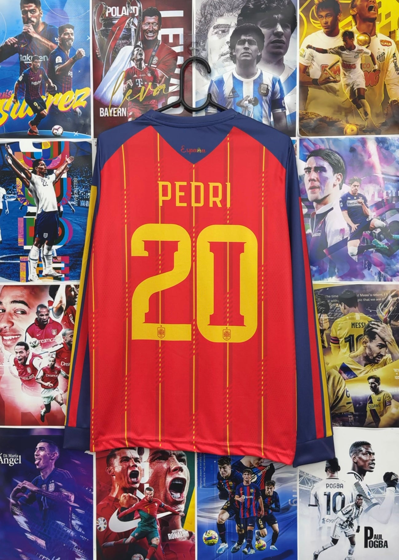 PEDRI SPAIN 2026 WORLD CUP HOME FULL SLEEVE KIT