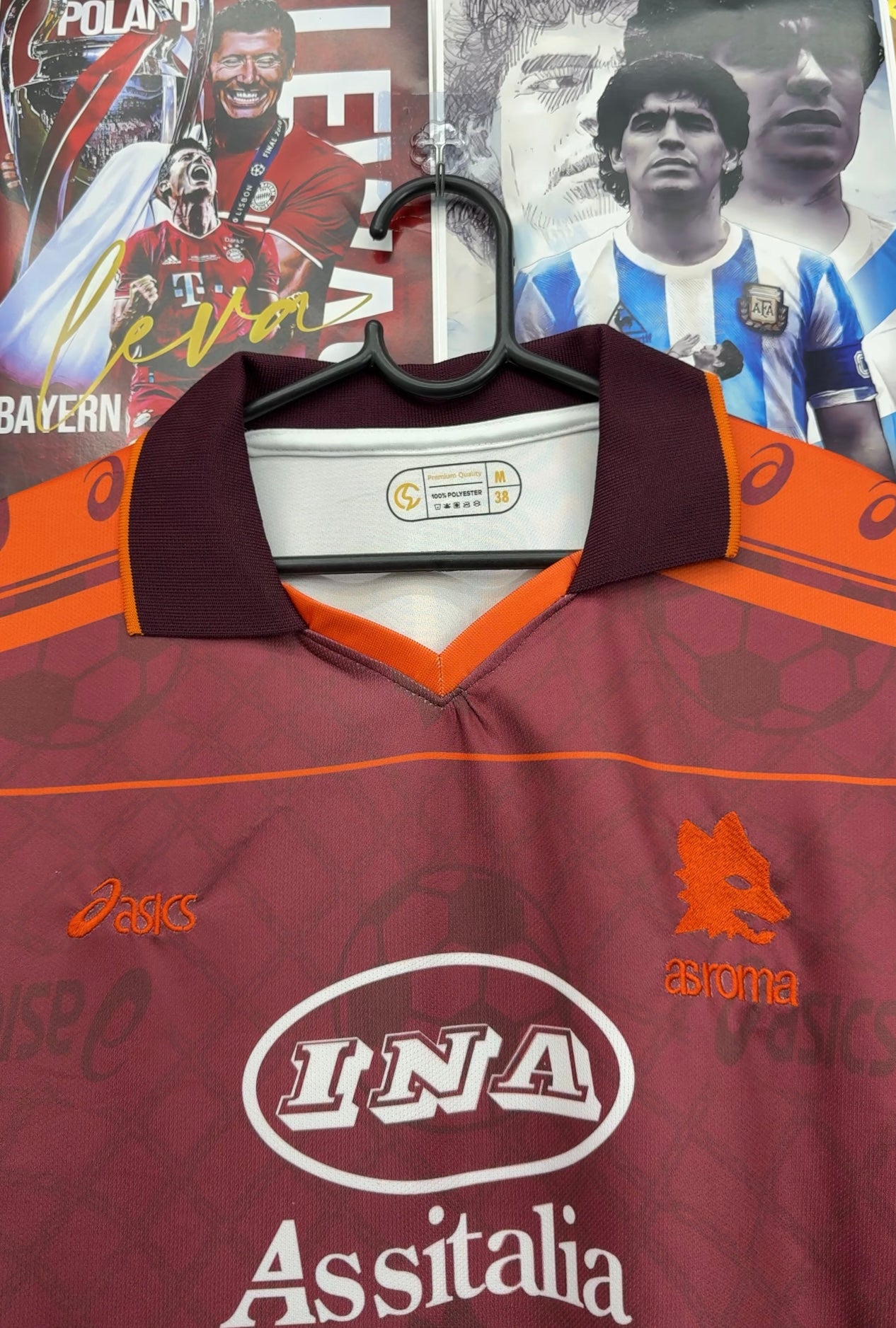 TOTTI ROMA 95-96 HOME OVERSIZED KIT