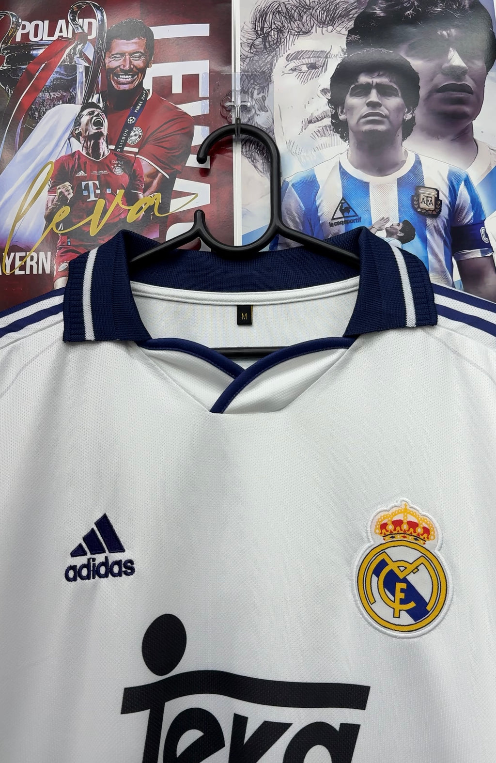 CARLOS REAL MADRID 99-00 HOME OVERSIZED KIT