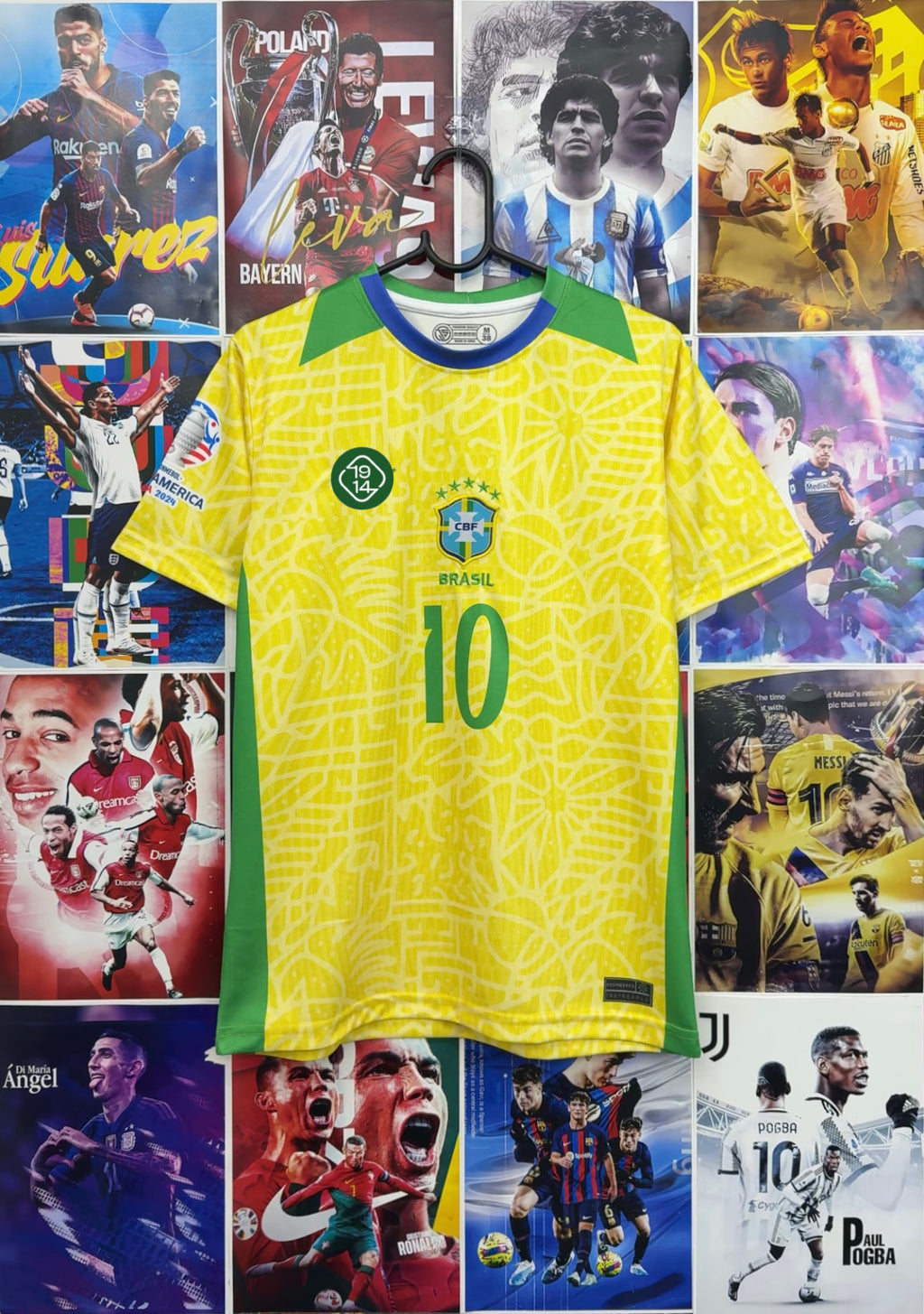 NEYMAR BRAZIL 2024 HOME KIT