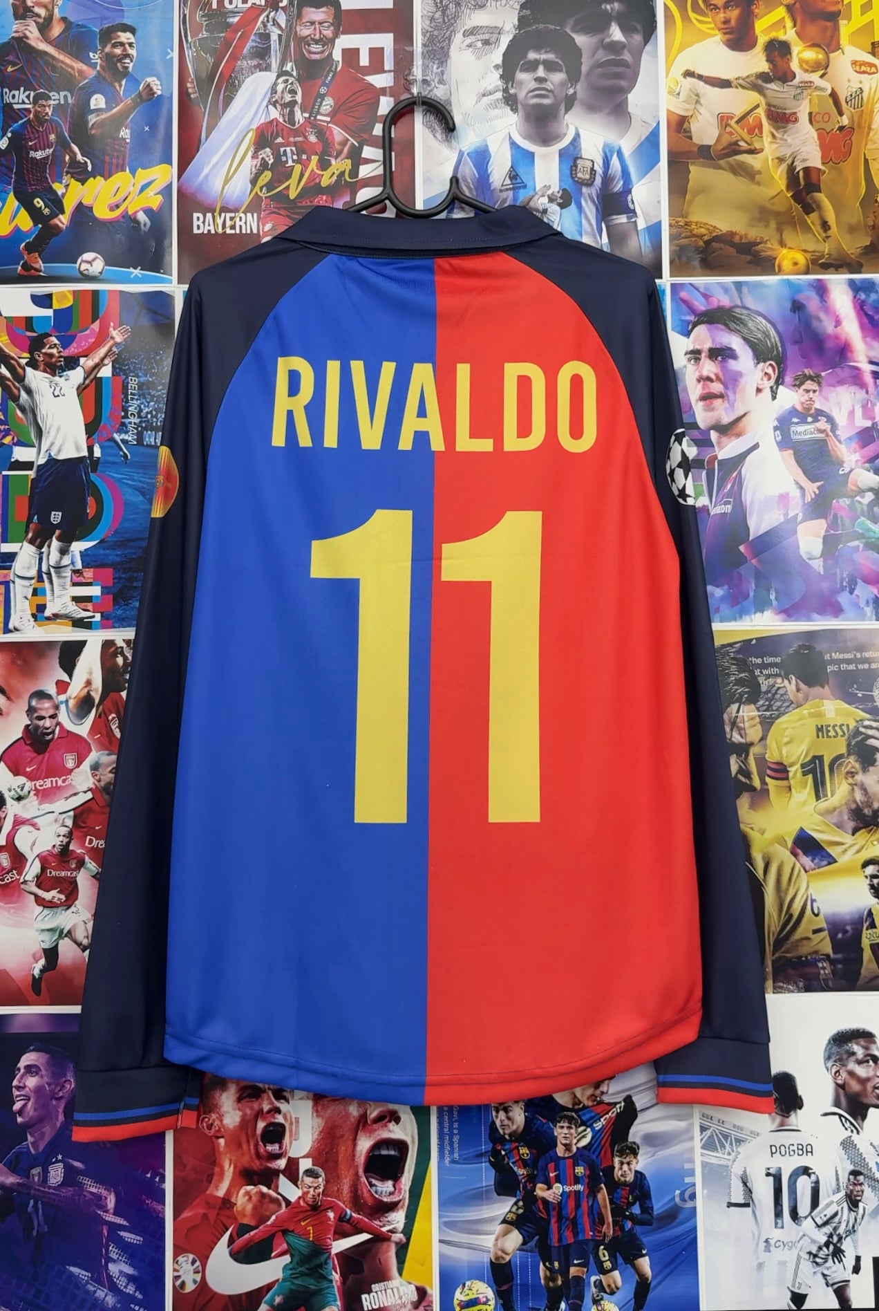 RIVALDO BARCA 99-00 HOME FULL SLEEVE KIT