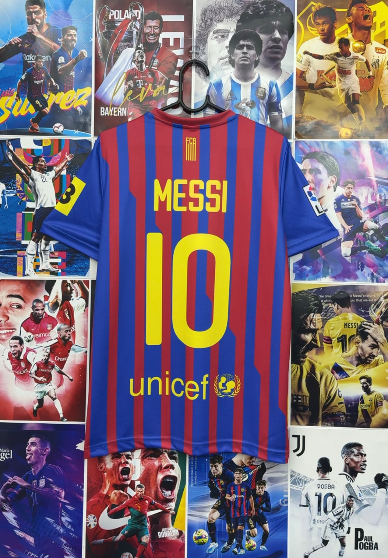 MESSI BARCA 11-12 HOME KIT