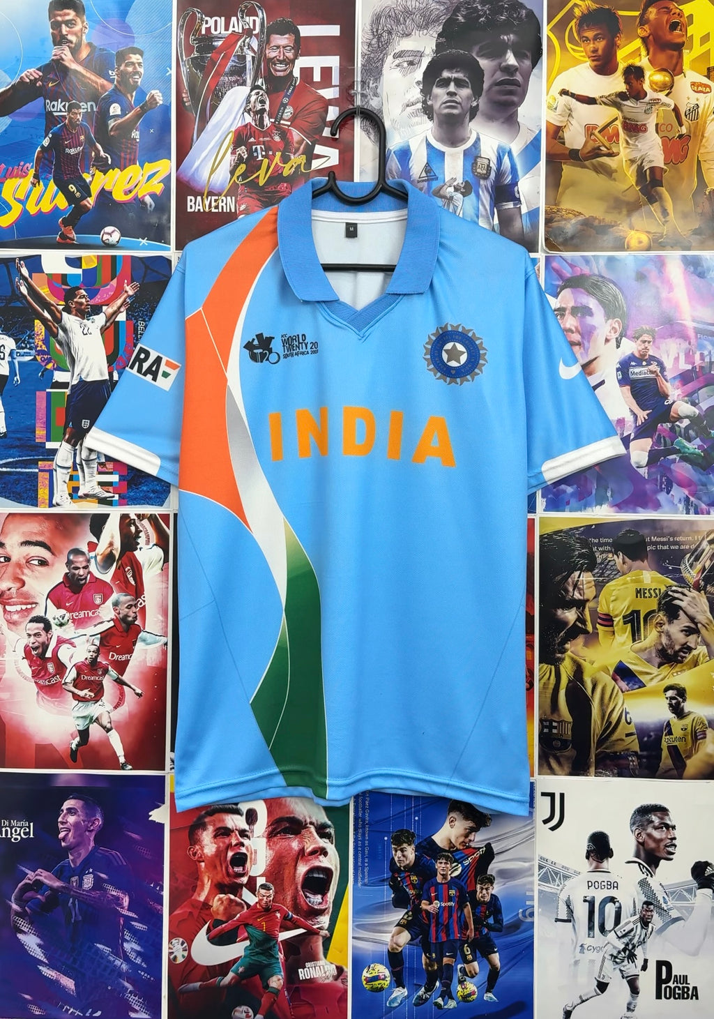 YUVRAJ INDIA 2007 T20 WORLD CUP KIT