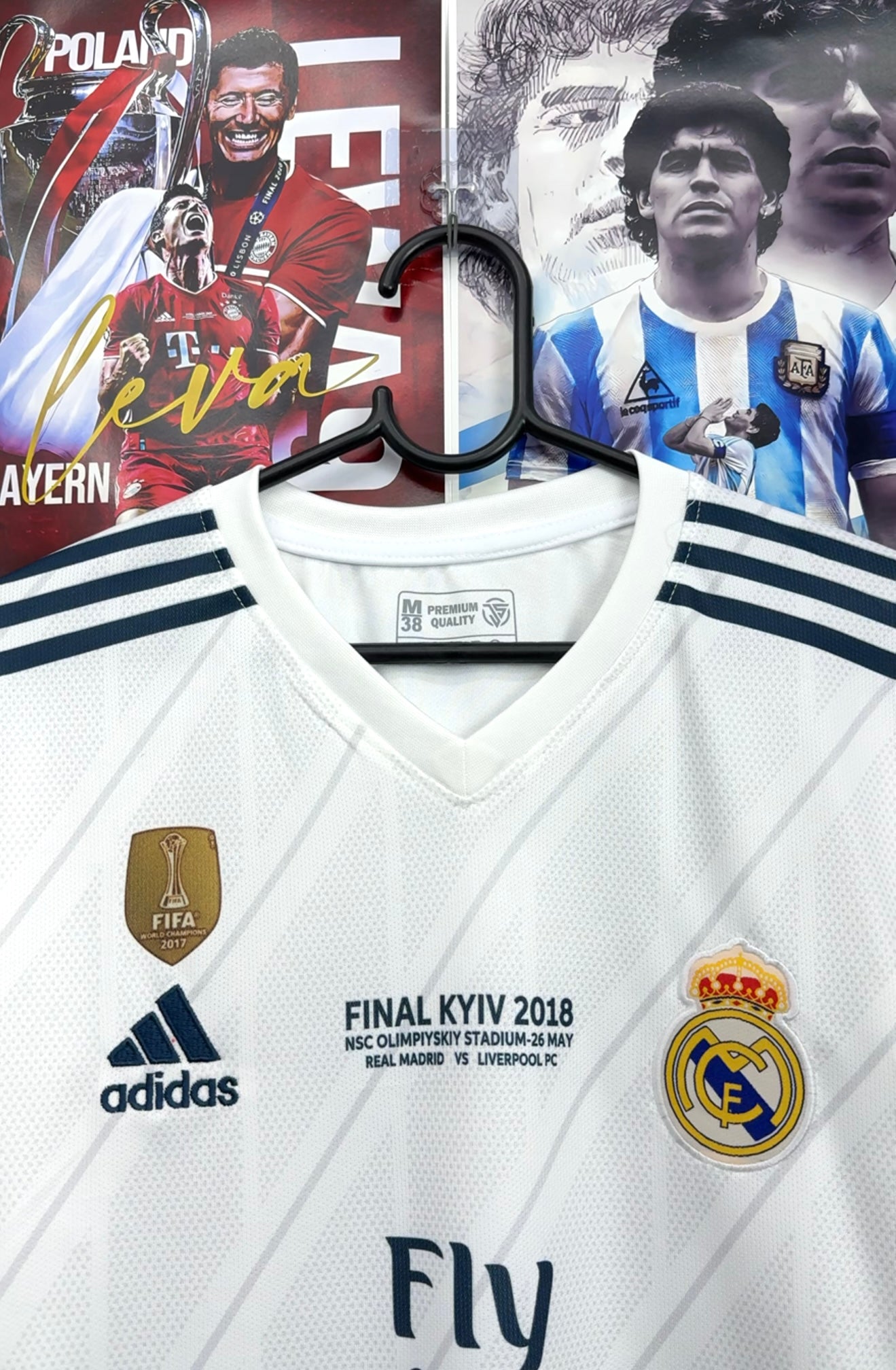 RONALDO REAL MADRID 17-18 HOME FULL SLEEVE KIT