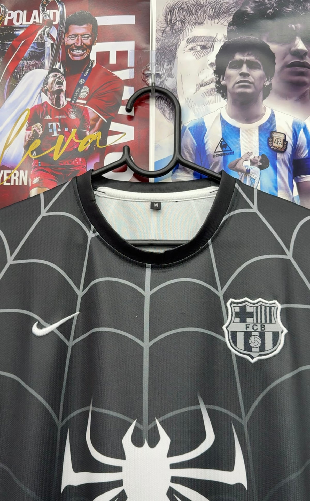 BARCA BLACK SPIDERMAN OVERSIZED SPECIAL EDITION KIT