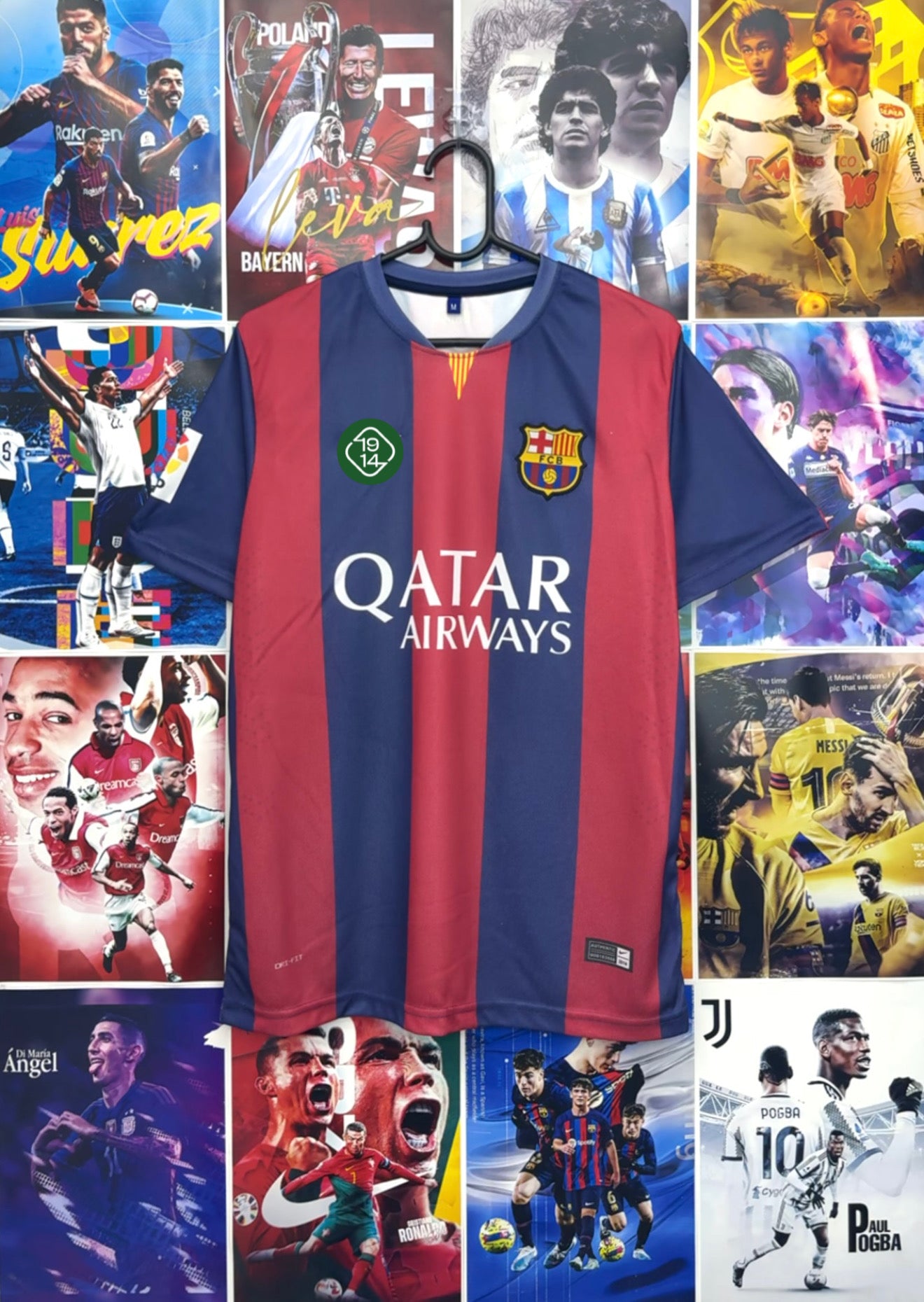 NEYMAR BARCA 14-15 HOME KIT