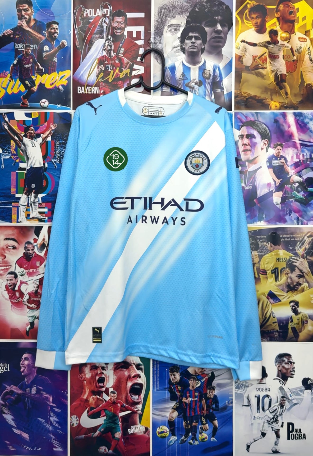 HAALAND MAN CITY 25-26 HOME FULL SLEEVE KIT