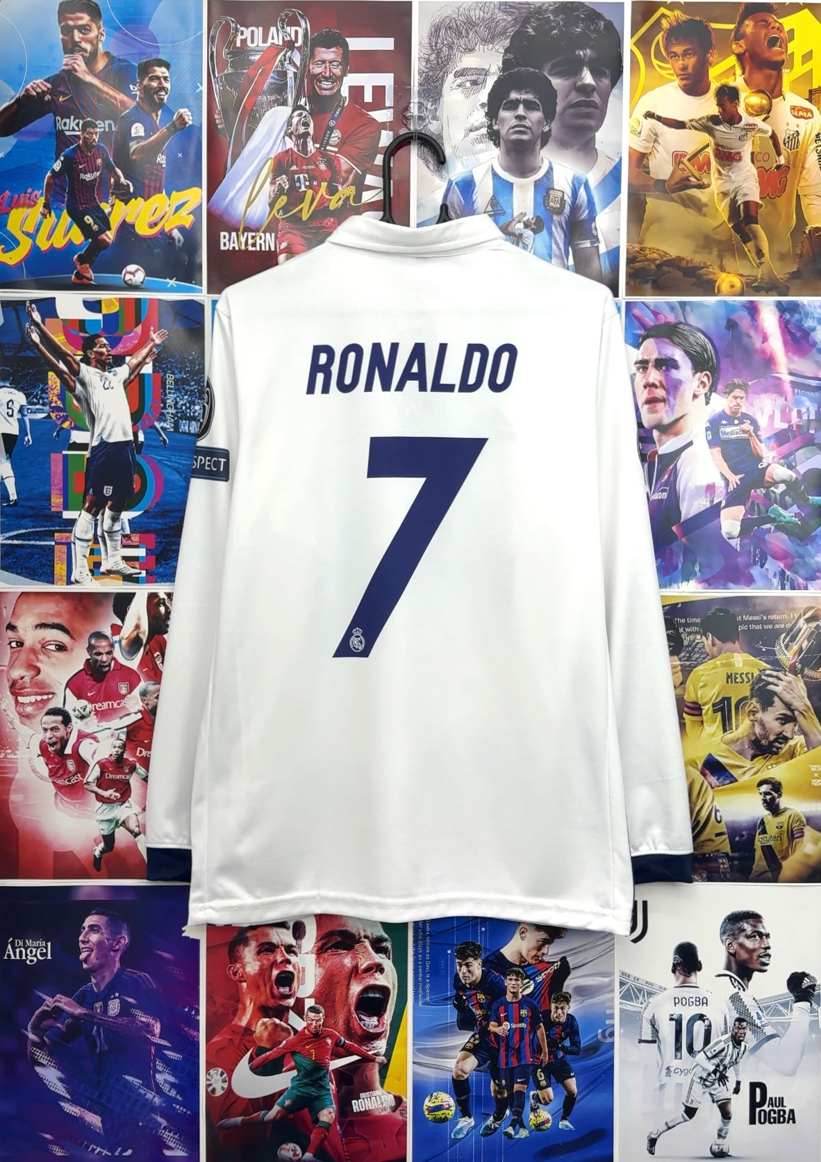RONALDO REAL MADRID 16-17 HOME FULL SLEEVE KIT