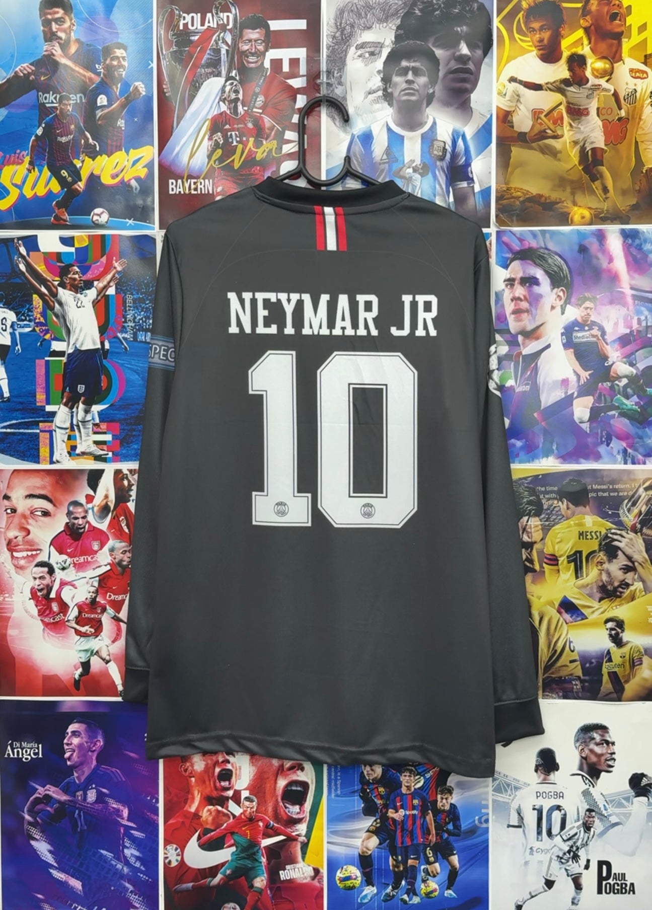NEYMAR PSG 18-19 THIRD FULL SLEEVE KIT