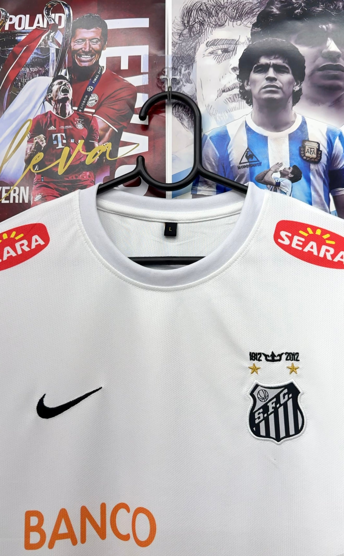 NEYMAR SANTOS 2012 HOME KIT