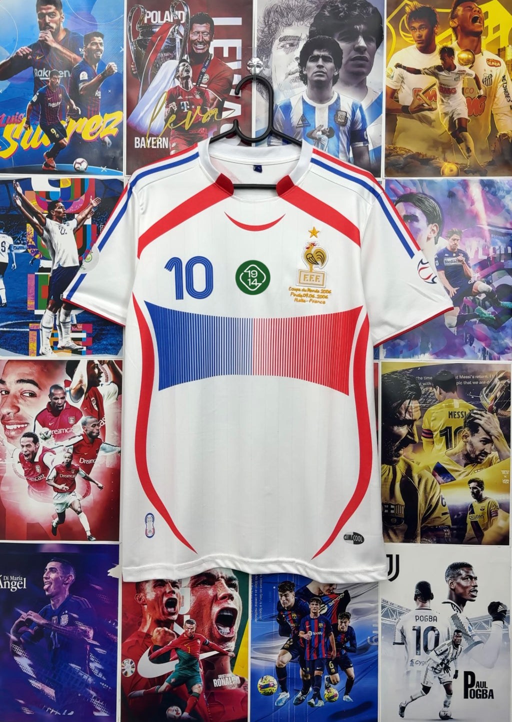 ZIDANE FRANCE 2006 AWAY KIT