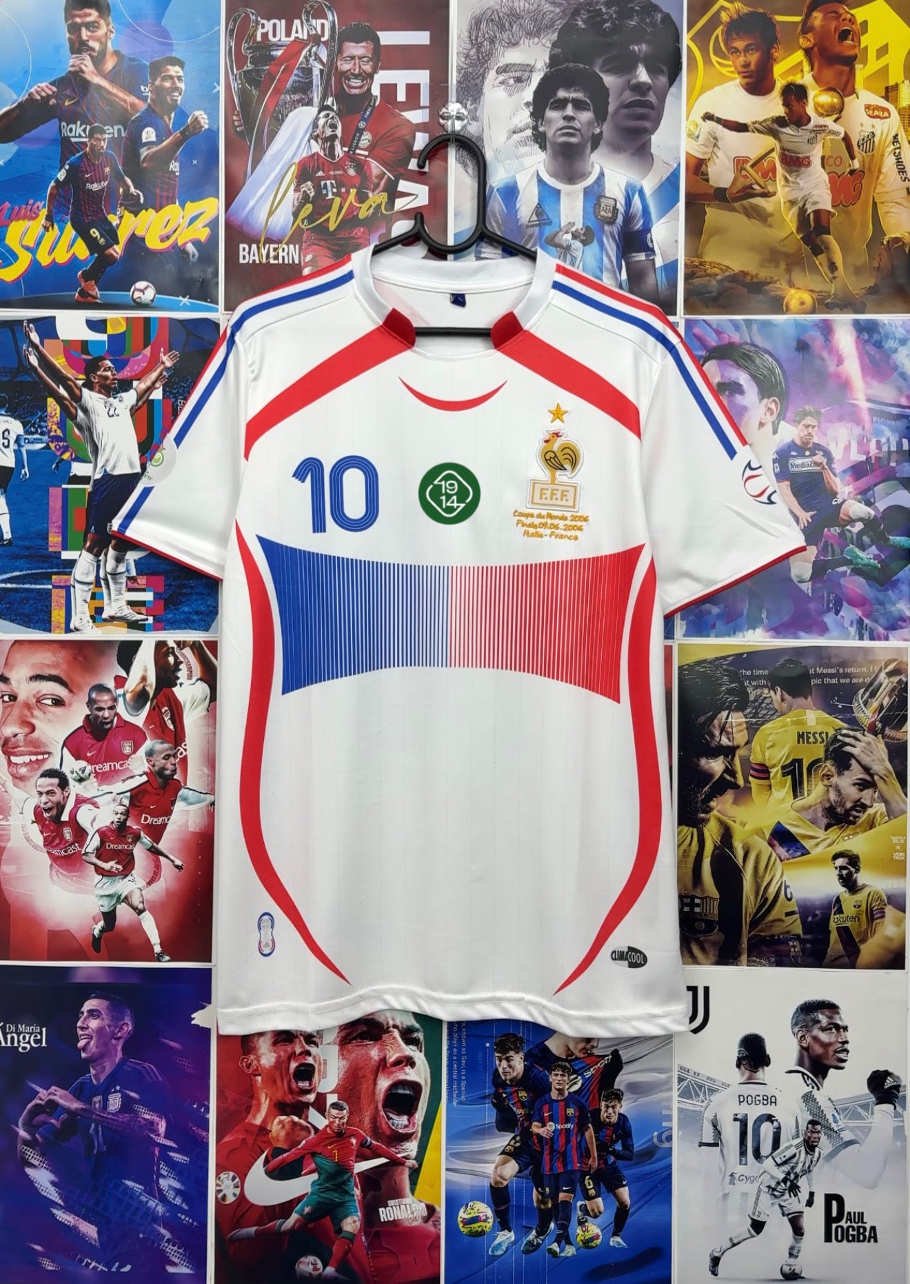 ZIDANE FRANCE 2006 AWAY KIT