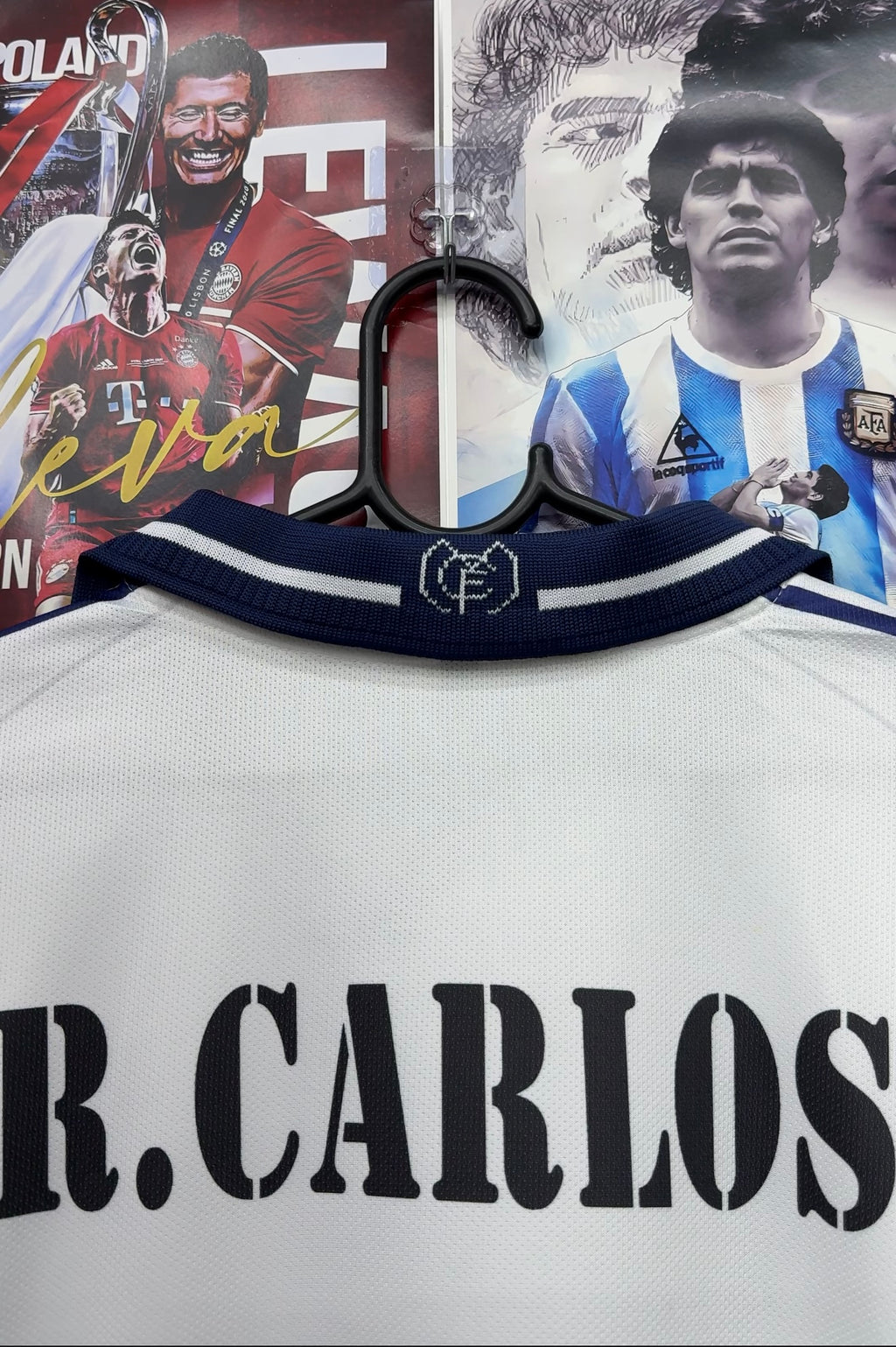 CARLOS REAL MADRID 99-00 HOME OVERSIZED KIT